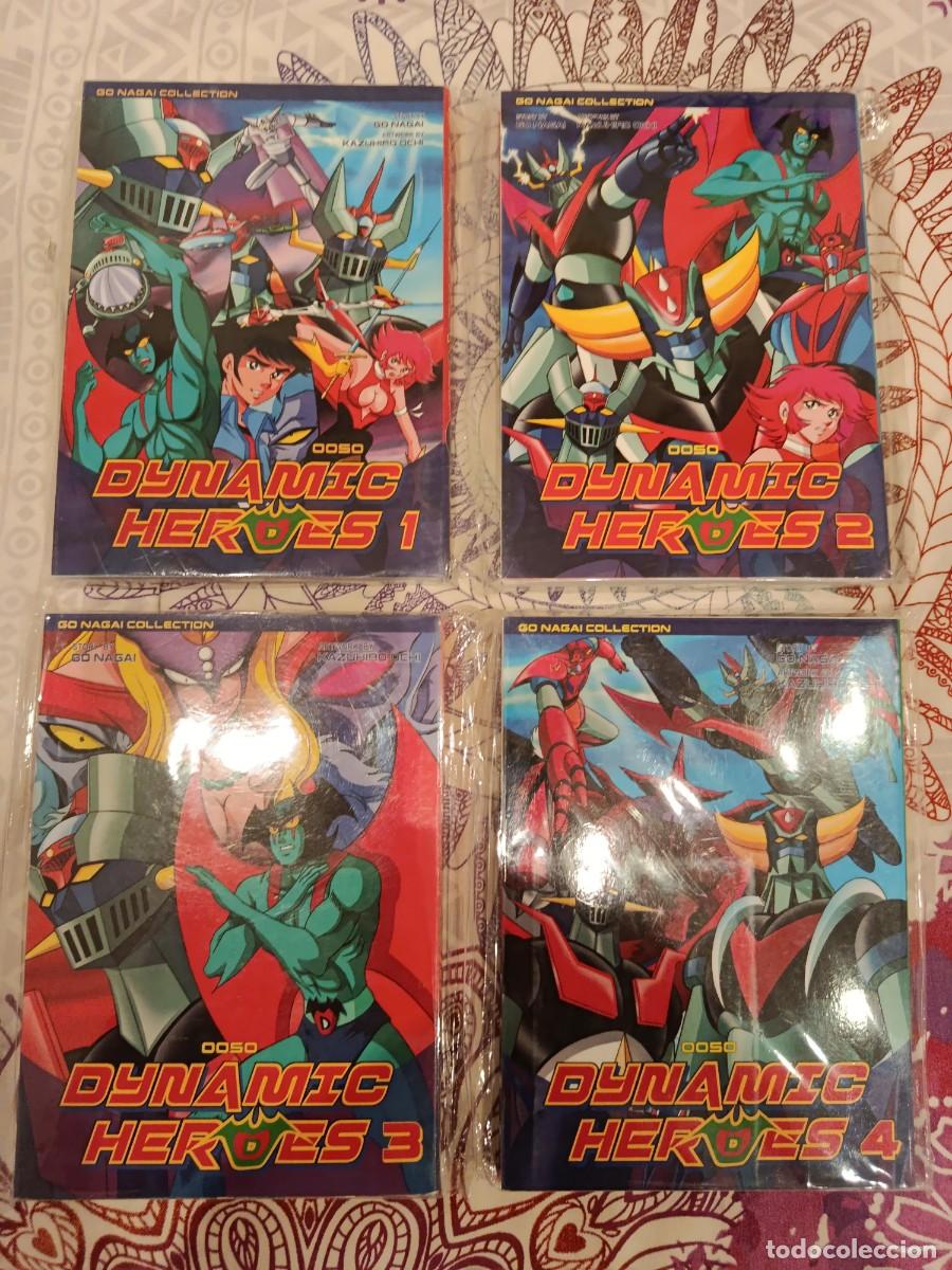 C&oacute;mics: DYNAMIC HEROES COMPLETA 1,2,3,4 MAZINGER , GRAN MAZINGER,DEVILMAN