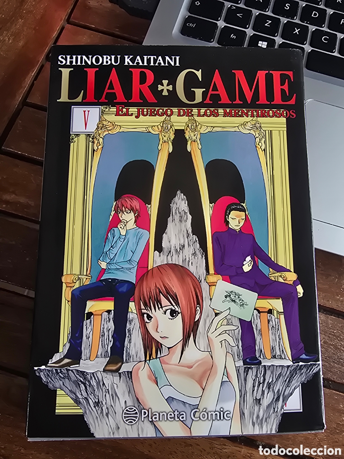 C&oacute;mics: Liar Game n&ordm; 05/19 Kaitani, Shinobu PLANETA COMICS 2019 MANGA SEINEN