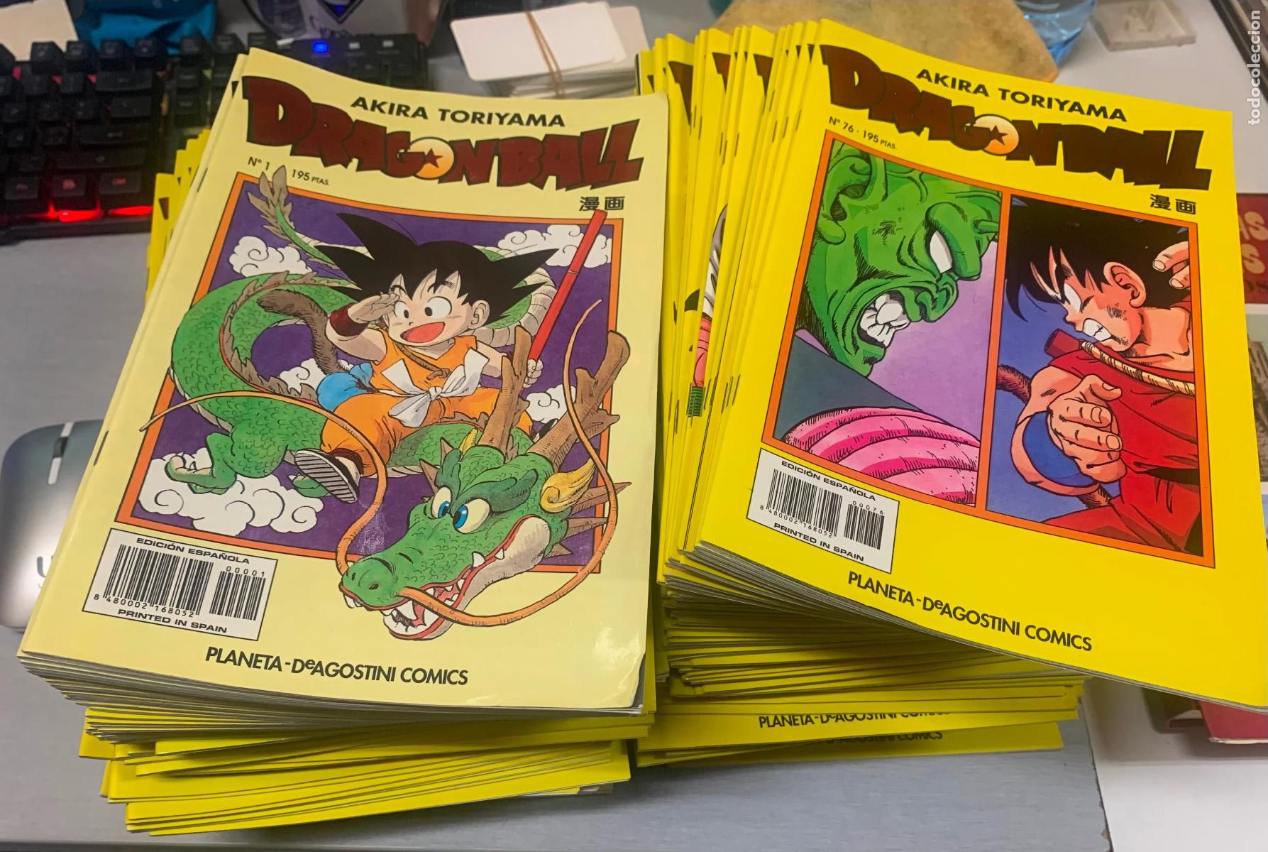 C&oacute;mics: DRAGON BALL SERIE AMARILLA / CASI COMPLETA A FALTA DE 1 N&Uacute;MERO / AKIRA TORIYAMA / PLANETA