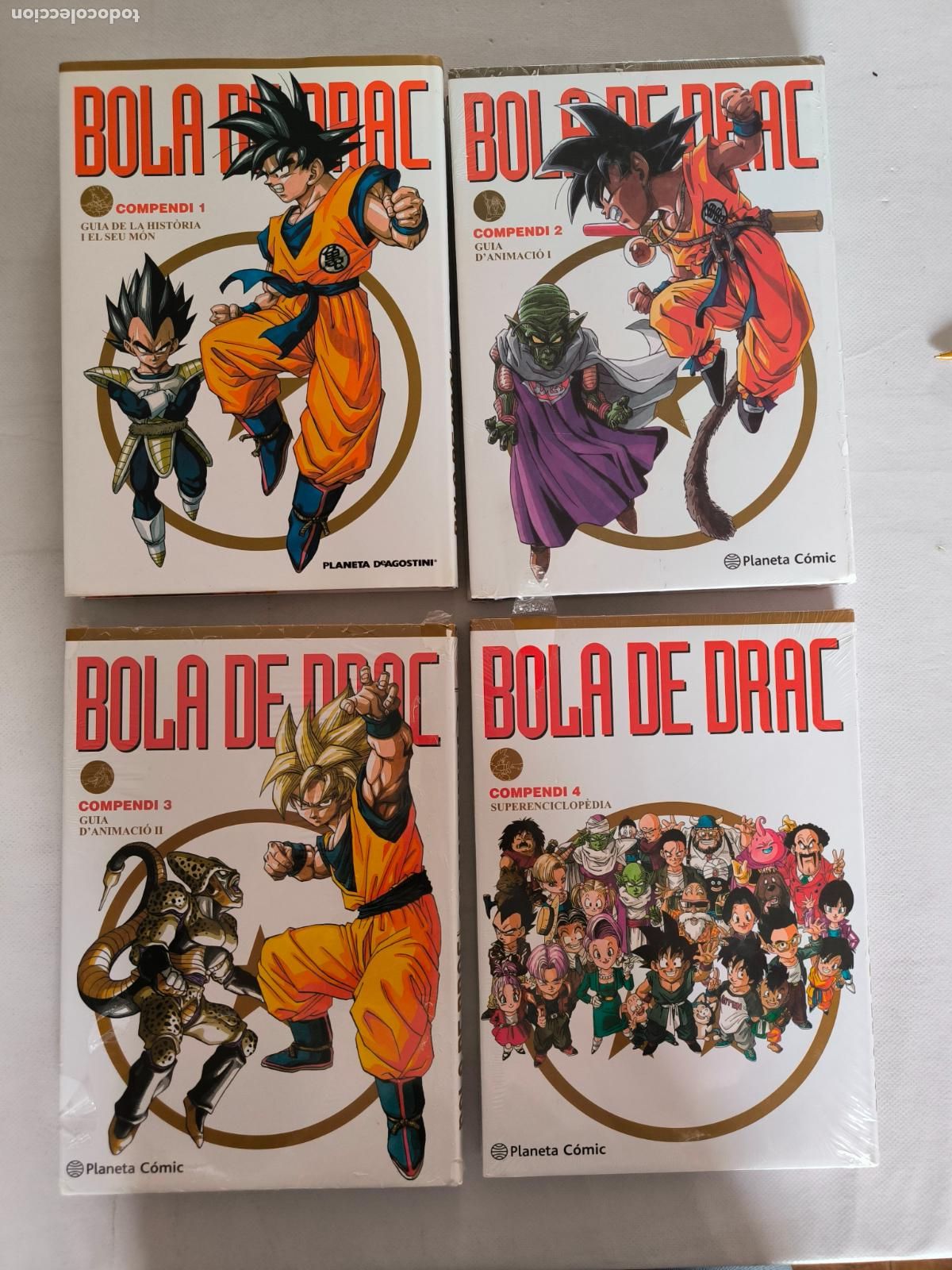 C&oacute;mics: BOLA DE DRAC COMPENDI COMPLETO - TOMO 1 A 4 - EN CATALAN - PLANETA - TAPA DURA (152)