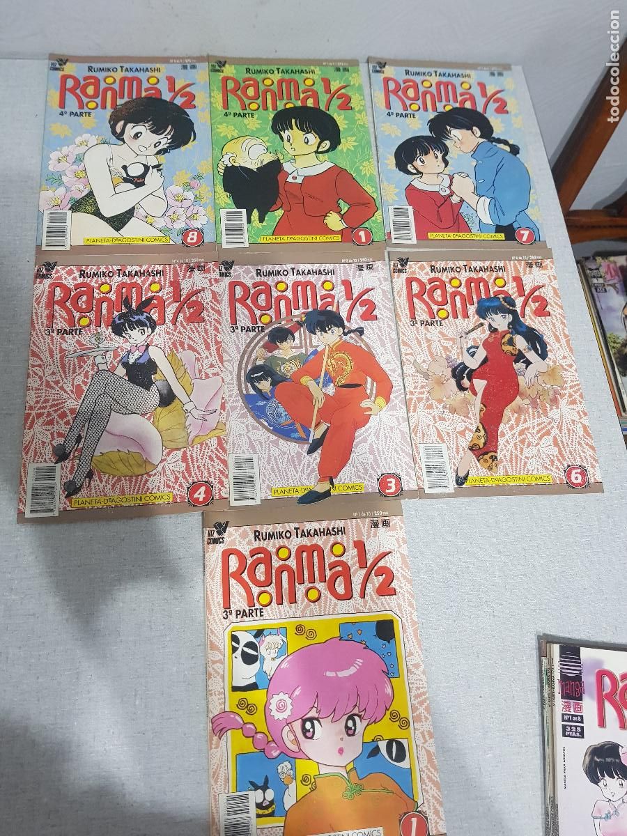 C&oacute;mics: SIETE NUMEROS DE RANMA 1/2