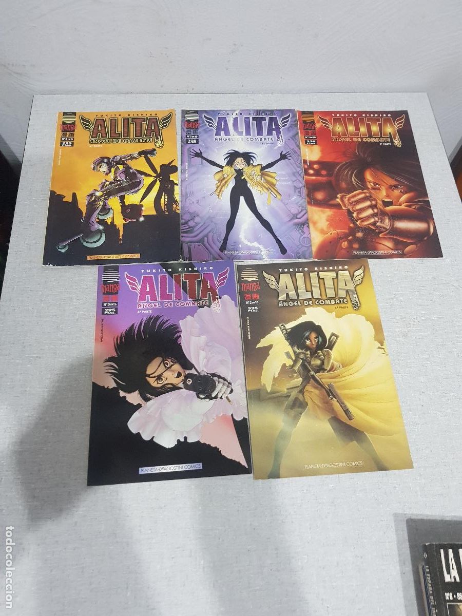 Comics: CINCO NUMEROS ALITA ANGEL DE COMBATE