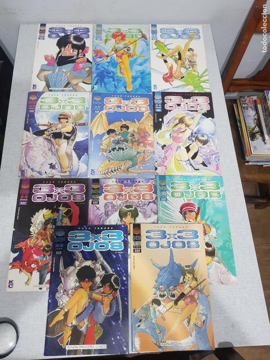 C&oacute;mics: ONCE NUMEROS 3X3 OJOS