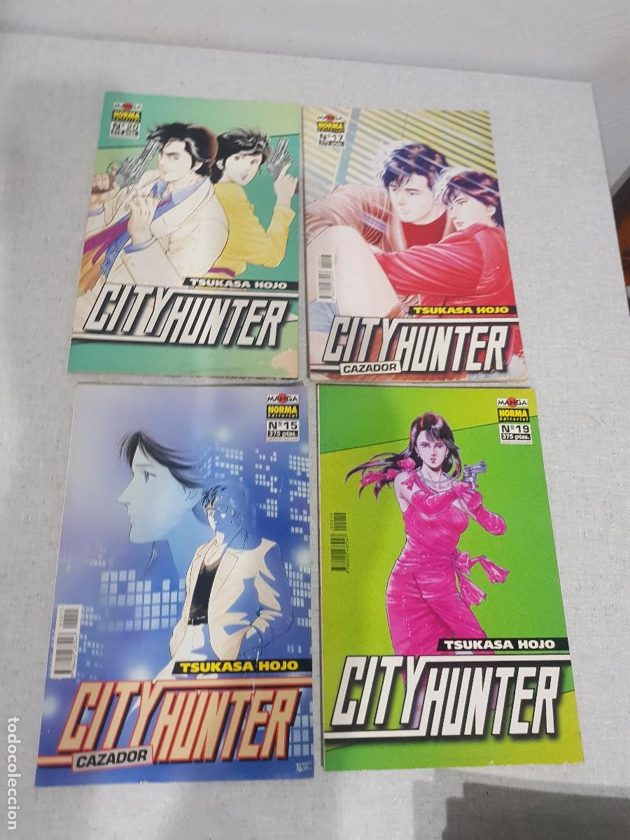 C&oacute;mics: CUATRO NUMEROS CITY HUNTER