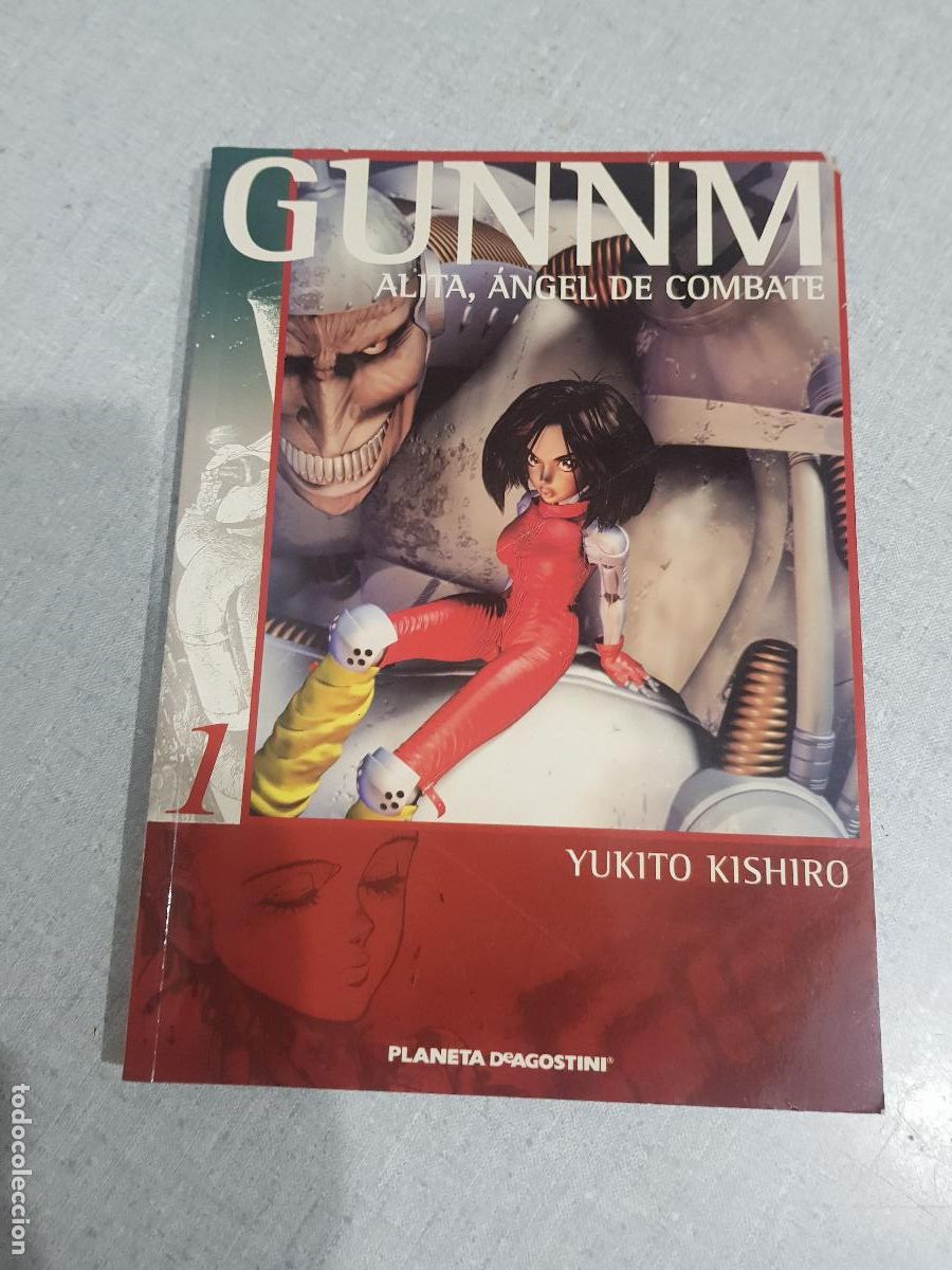 C&oacute;mics: 2 COMICS GUNNM,ALITA DE COMBATE N&ordm; 4-7
