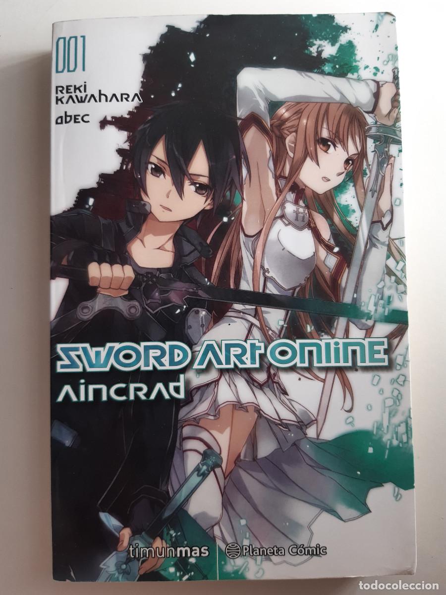 C&oacute;mics: SWORD ART ONLINE AINCRAD REKI KAWAHARA 1 TIMUN MAS 2016 MANGA