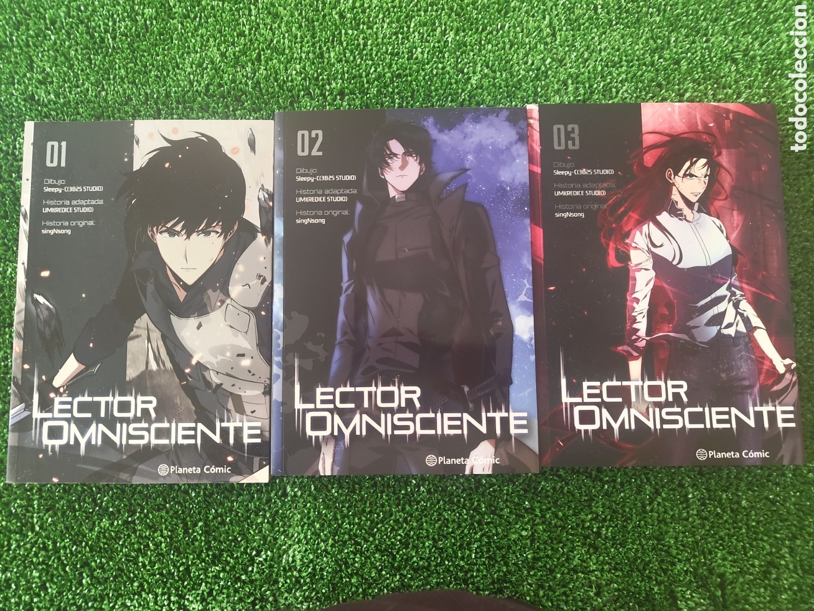 C&oacute;mics: Lector omnisciente. Tomos 1, 2 y 3. Sleepy-c, singsong... Planeta comic