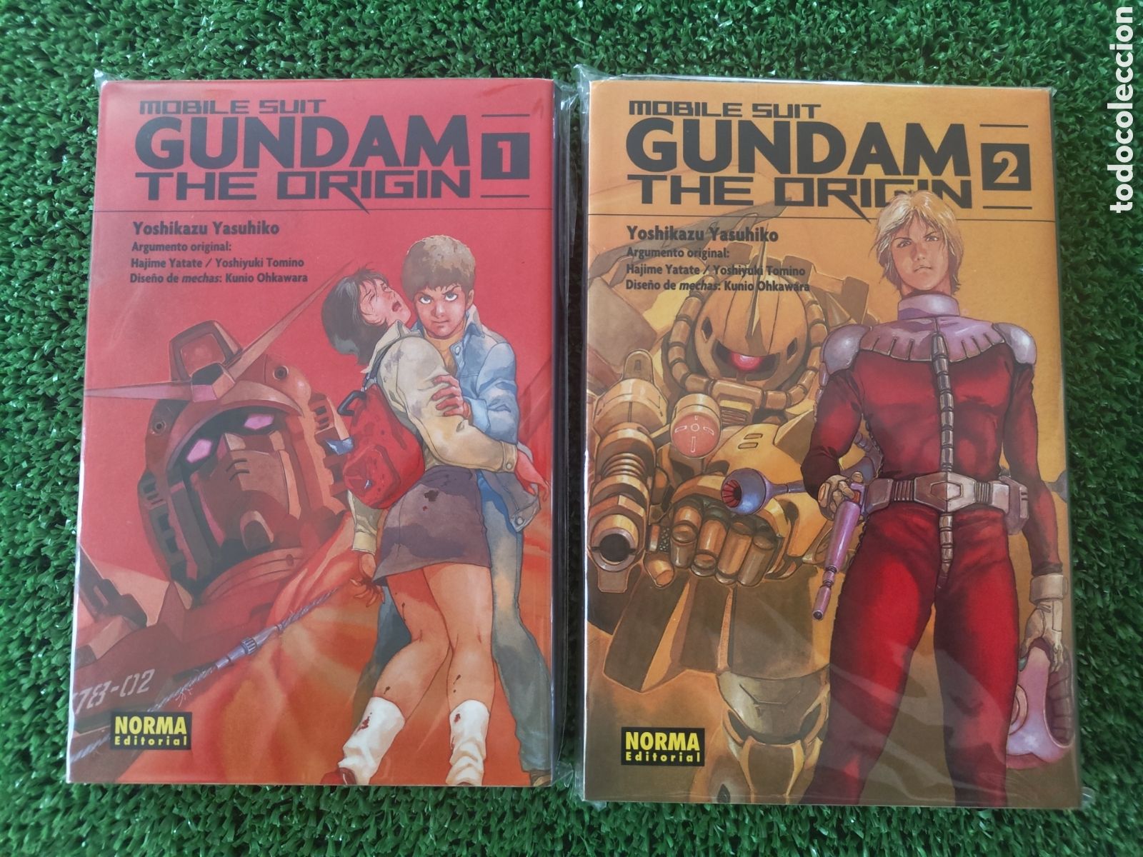 C&oacute;mics: Mobile Suit Gundam The Origin. Tomos 1 y 2. Yoshikazu Yasuhiko. Norma editorial