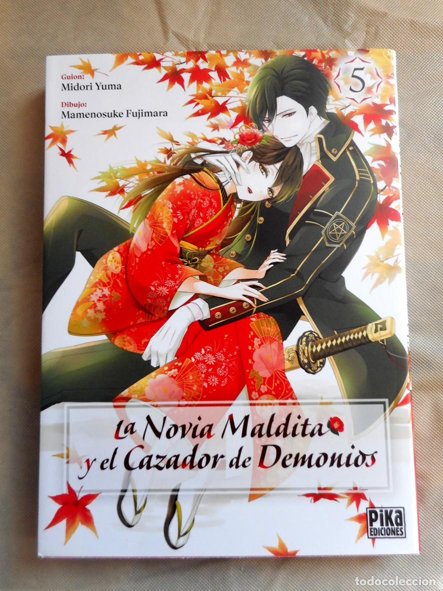 C&oacute;mics: LA NOVIA MALDITA Y EL CAZADOR DE DEMONIOS 5(PIKA-SEPTIEMBRE 2025) MIDORI YUUMA - MAMENOSUKE FUJIMARU