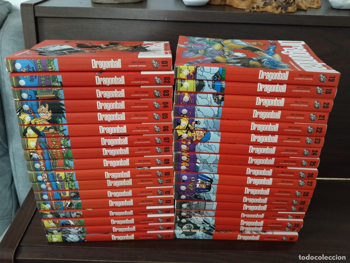 C&oacute;mics: DRAGON BALL ULTIMATE EDITION COMPLETA, LOTE 34 TOMOS, AKIRA TORIYAMA PLANETA