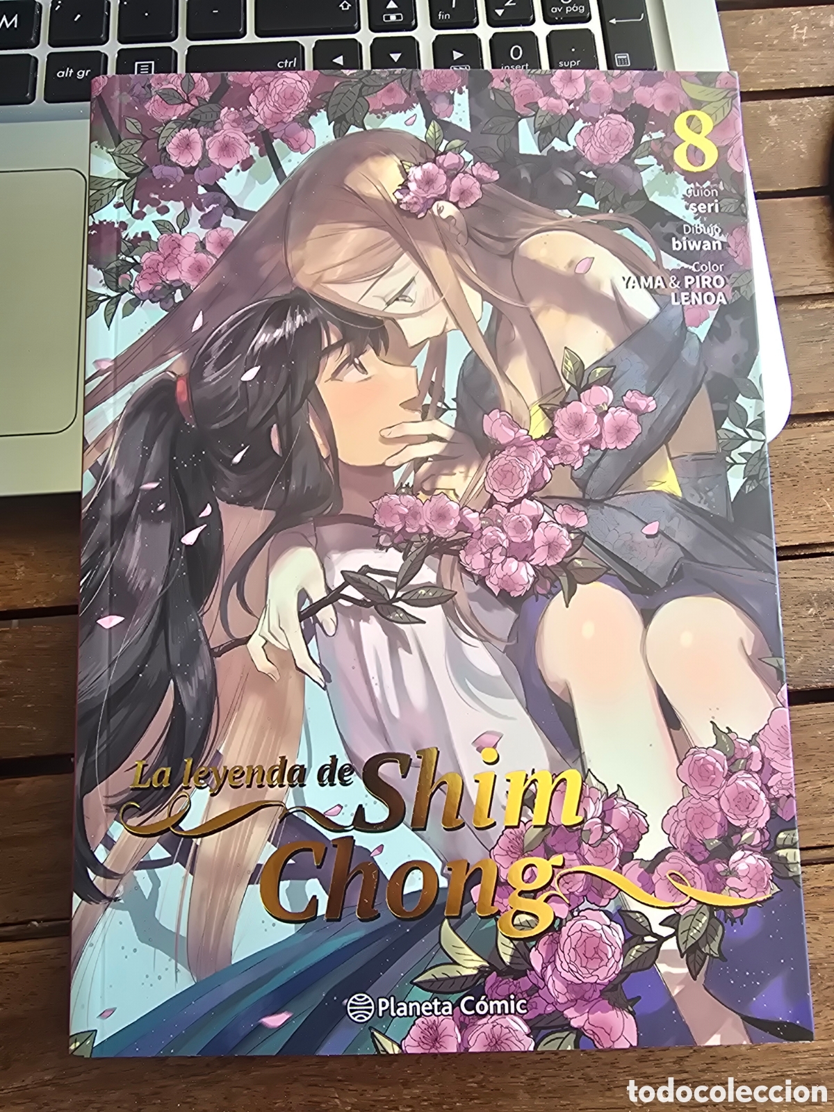 C&oacute;mics: La leyenda de Shim Chong n&ordm; 08 Seri PLANETA COMICS 2026 Webtoon Girls Love
