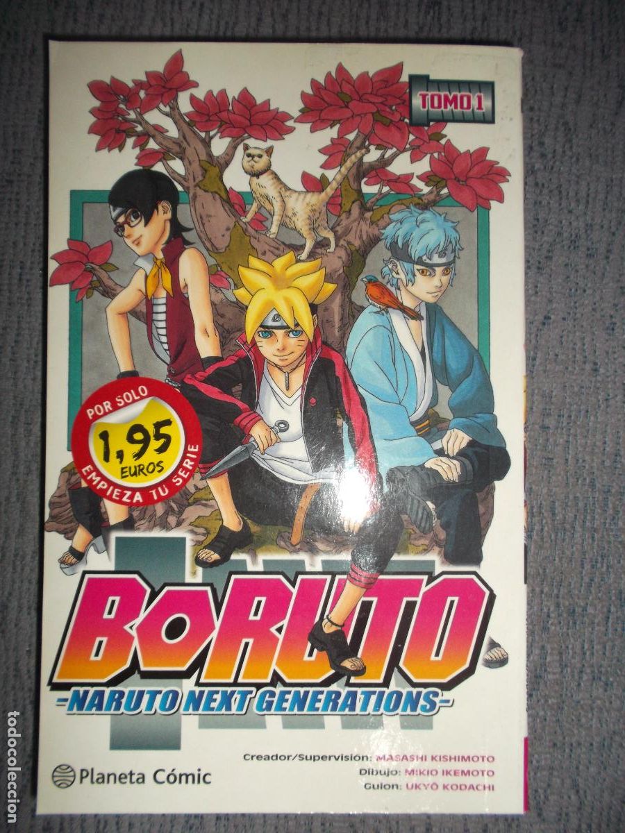 Comics: Boruto -Naruto Next Generatios- N&ordm; 1 (Mangaman&iacute;a), Masashi Kishimoto, Ukyo Kodachi, Mikio Ikemoto