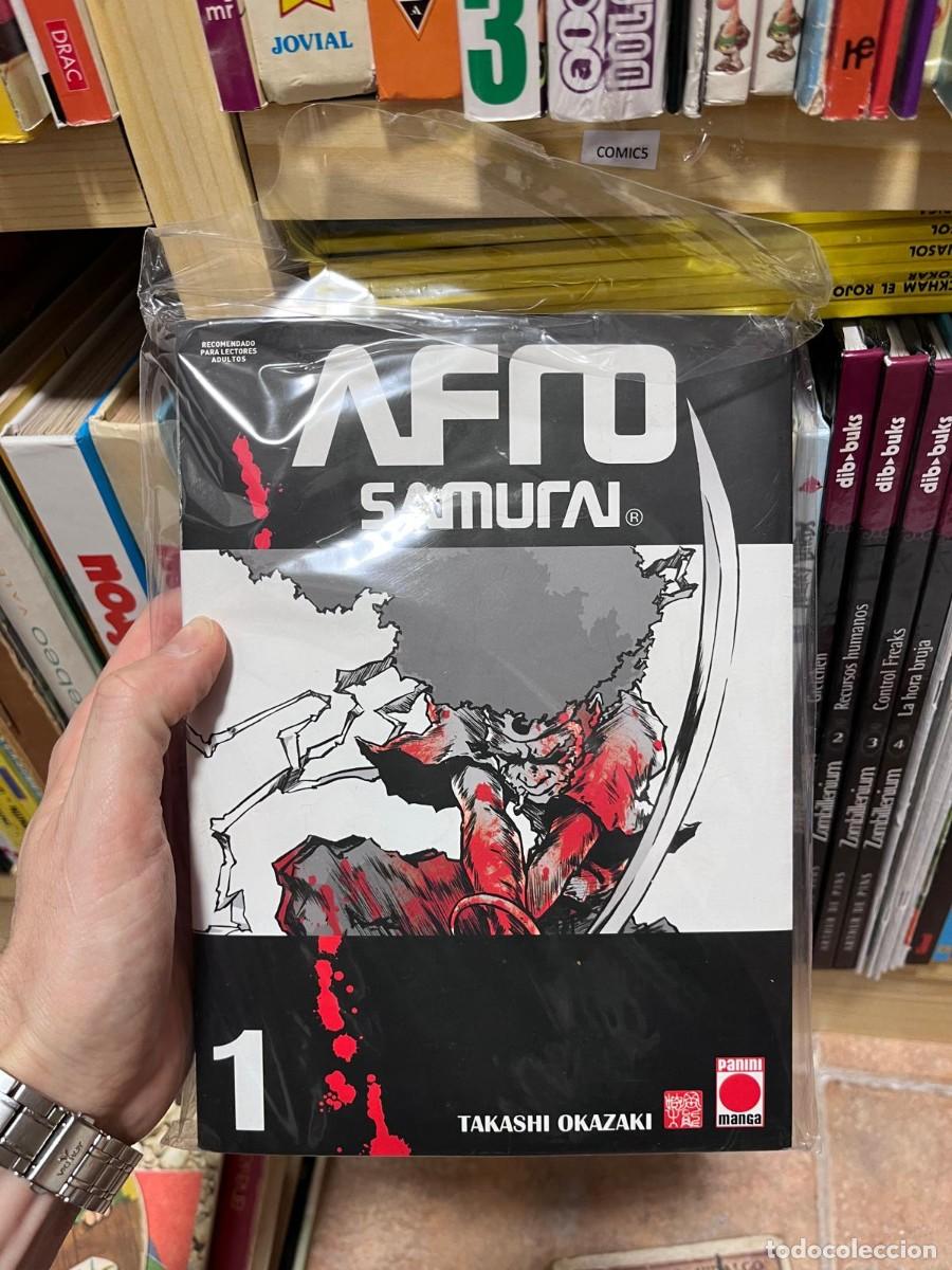 C&oacute;mics: COMIC5 &ndash; Afro Samurai n&ordm; 1 &ndash; Takashi Okazaki &ndash; Panini Manga