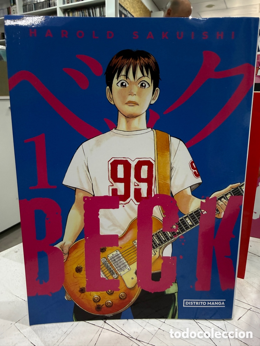 Comics: Beck Nos. 1 & 2 + Sobrecubierta Harold Sakuishi - Distrito Manga