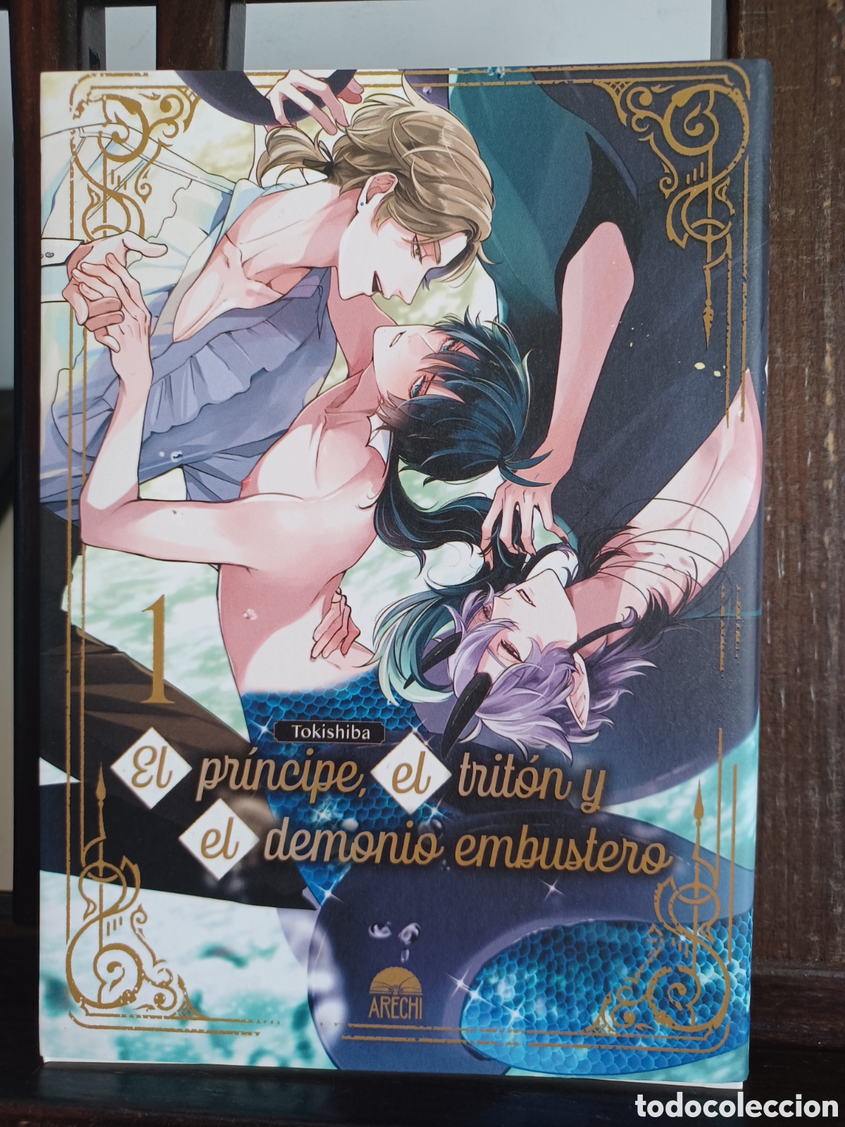 Comics: El pr&iacute;ncipe, el trit&oacute;n y el demonio embustero 1/ Tokishiba/ Arechi/ NUEVO A ESTRENAR