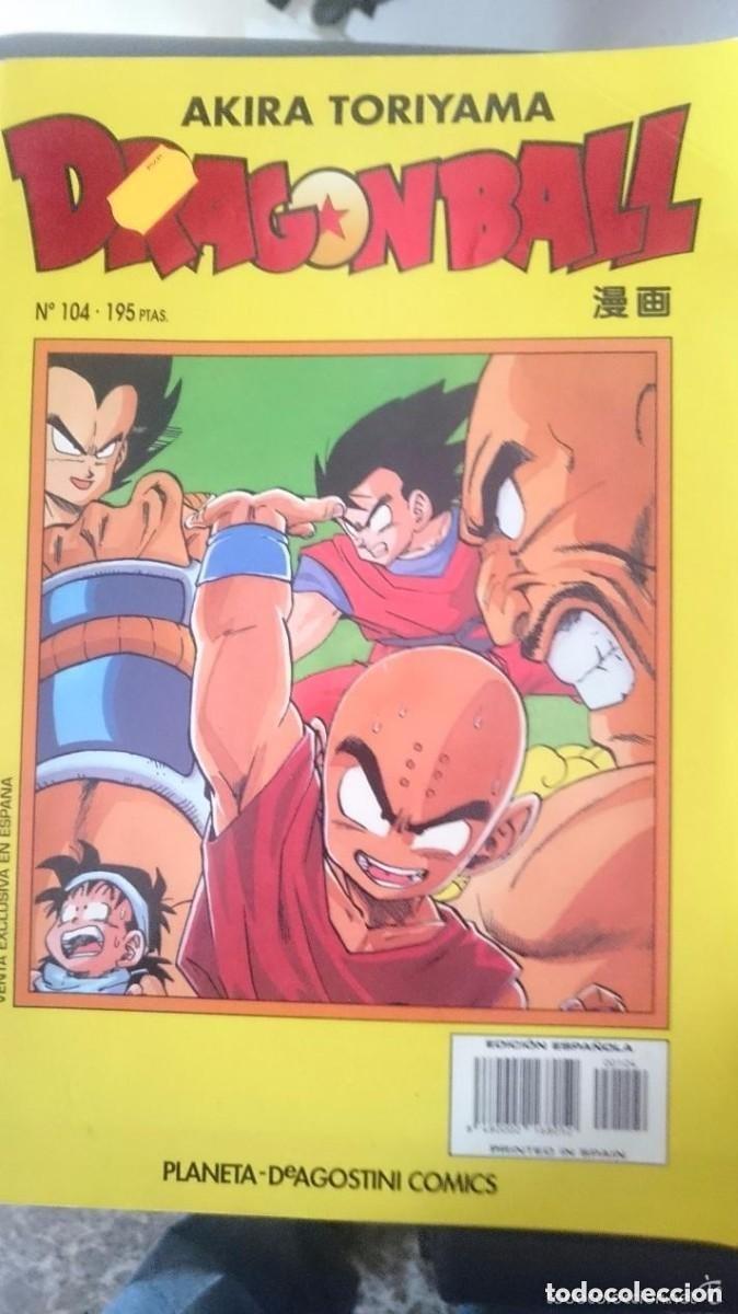 C&oacute;mics: DRAGON BALL N 104 - AKIRA TORIYAMA - COMIC EN ESPA&Ntilde;OL -NO TIENE EL POSTER