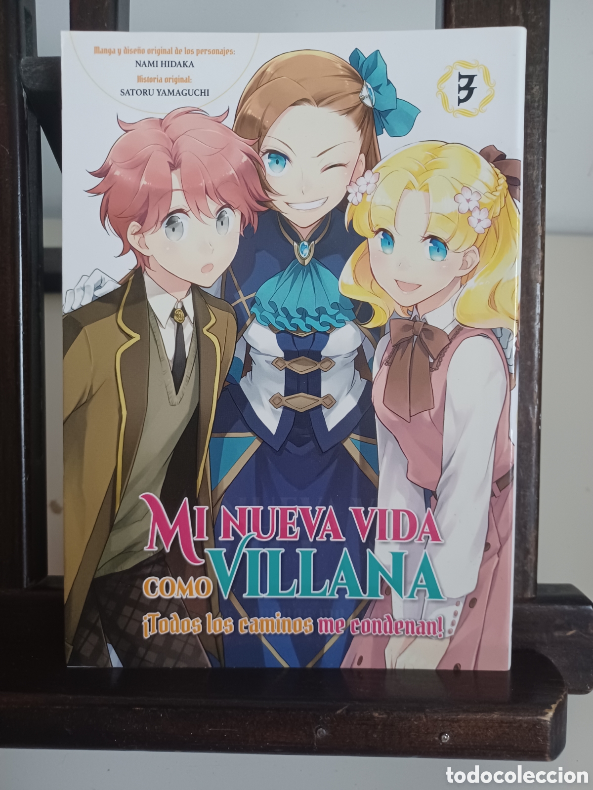 C&oacute;mics: Mi nueva voda como villana 3/ Satoru Yamaguchi/ Manga Shōjo/ Arechi/ NUEVO A ESTRENAR