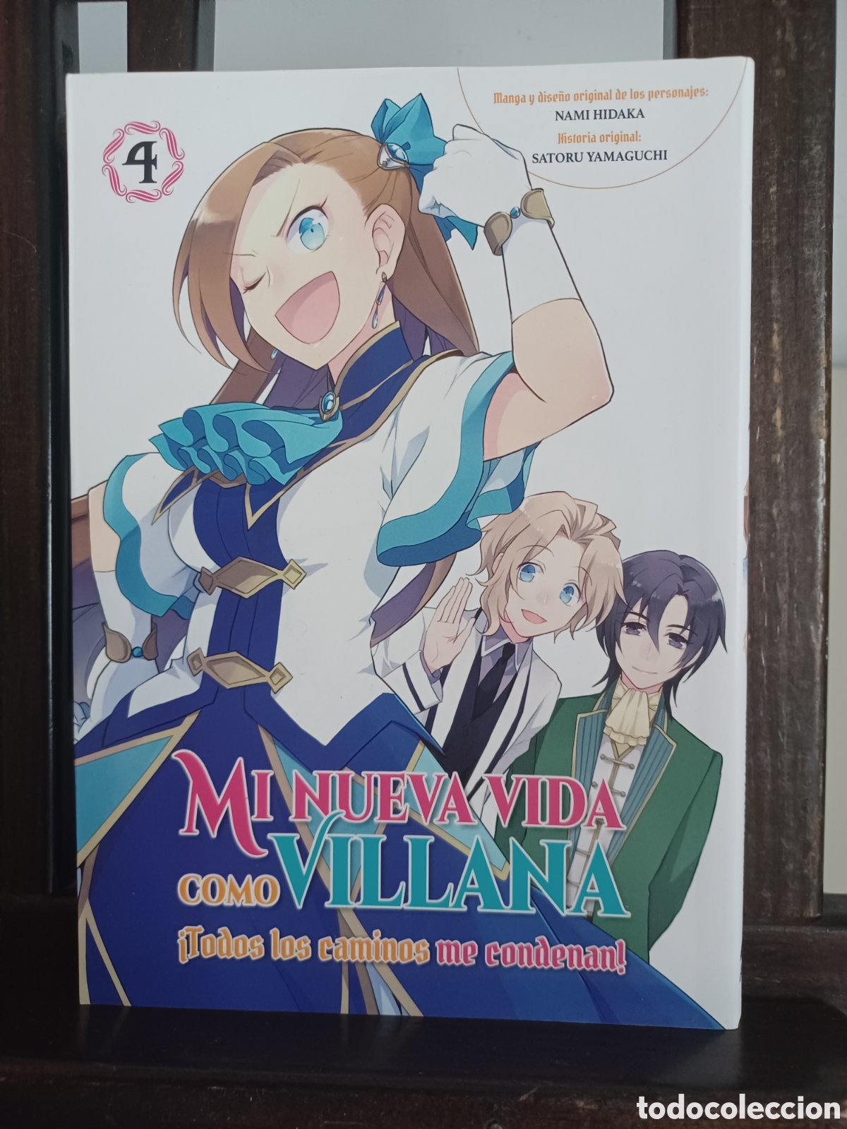 C&oacute;mics: Mi nueva vida como villana 4/ Satoru Yamaguchi/ Manga Shōjo/ Arechi/ NUEVO A ESTRENAR