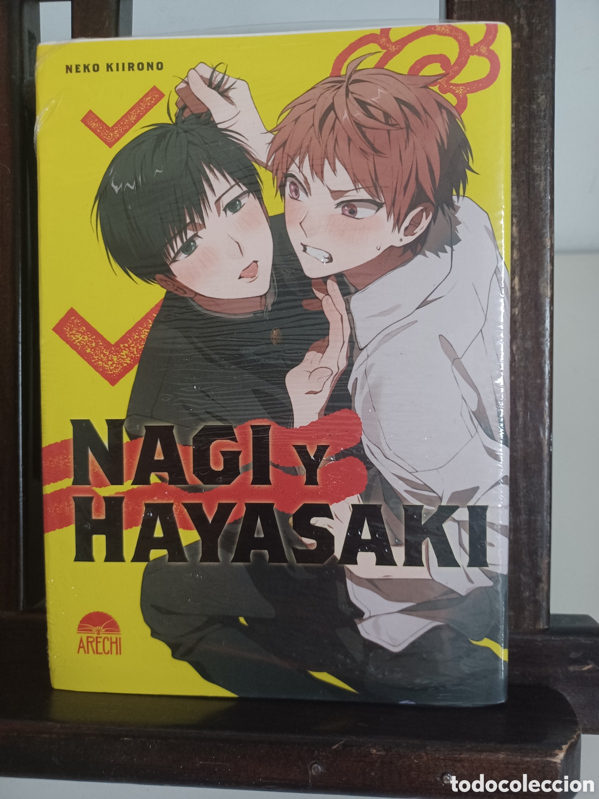 C&oacute;mics: Nagi y Hayasaki. Historia completa/ Neko Kiirono/ Manga BL/ Arechi/ NUEVO PRECINTADO