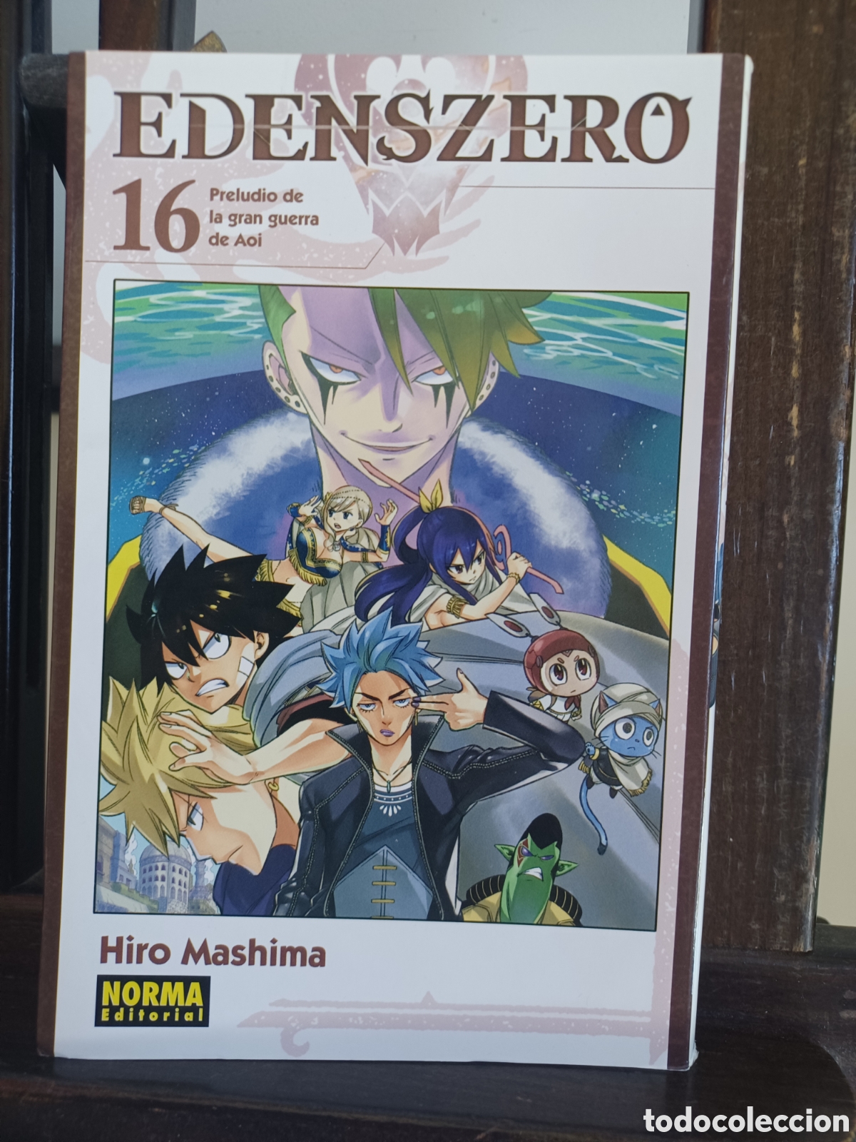 C&oacute;mics: Edens zero 16 Preludio de la gran guerra de Aoi/ Hiro Mashima/ Manga Shonen/Norma/ NUEVO A ESTRENAR