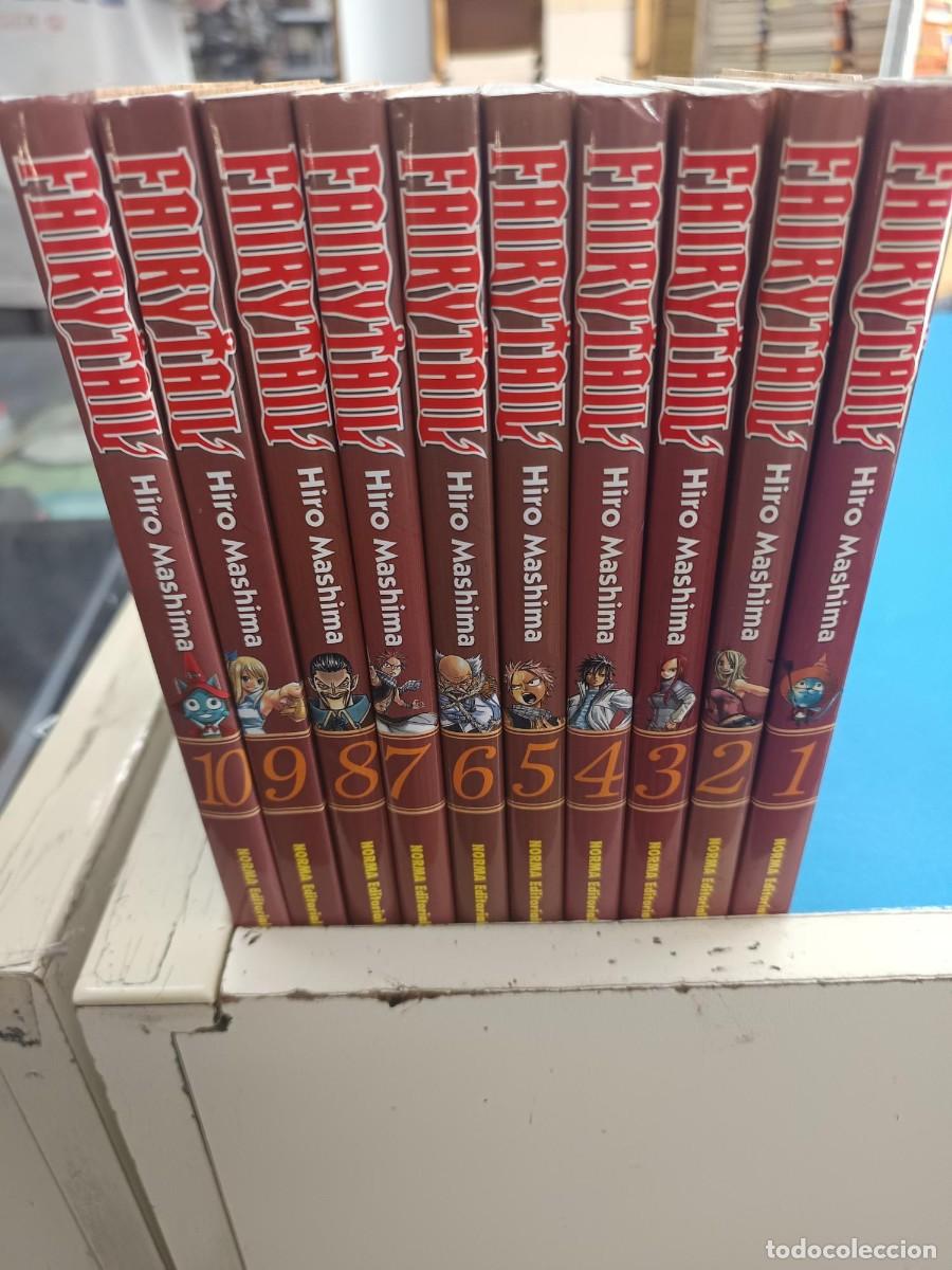 C&oacute;mics: FAIRYTAIL 10 TOMOS COMIC MANGA DE HIRO MASHIMA NORMA EDITORIAL - Foto 3