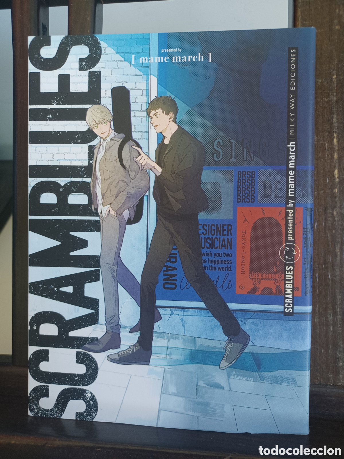 C&oacute;mics: Scramblues. Historia completa/ Mame March/ Manga BL/ Milky Way/ NUEVO A ESTRENAR
