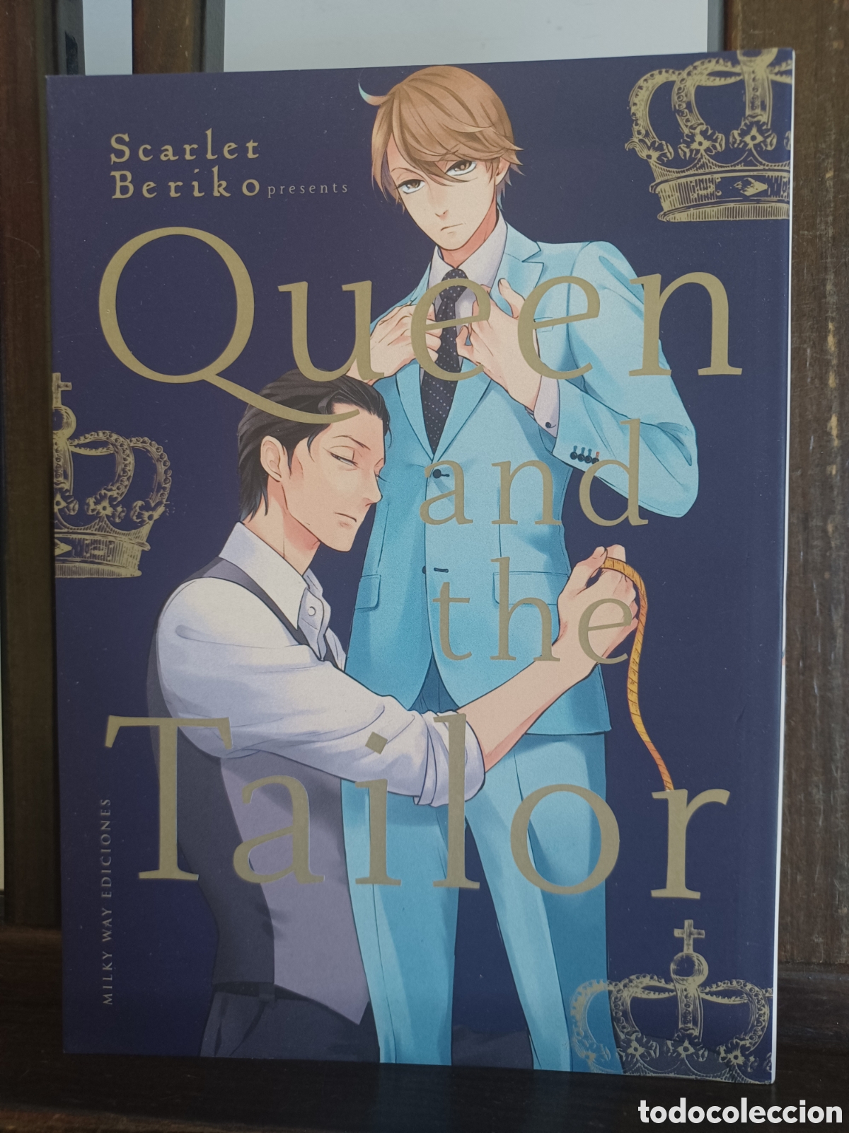 C&oacute;mics: Queen and the tailor. Historia completa/ Scarlet Beriko/ Manga BL/ Milky Way/ NUEVO A ESTRENAR