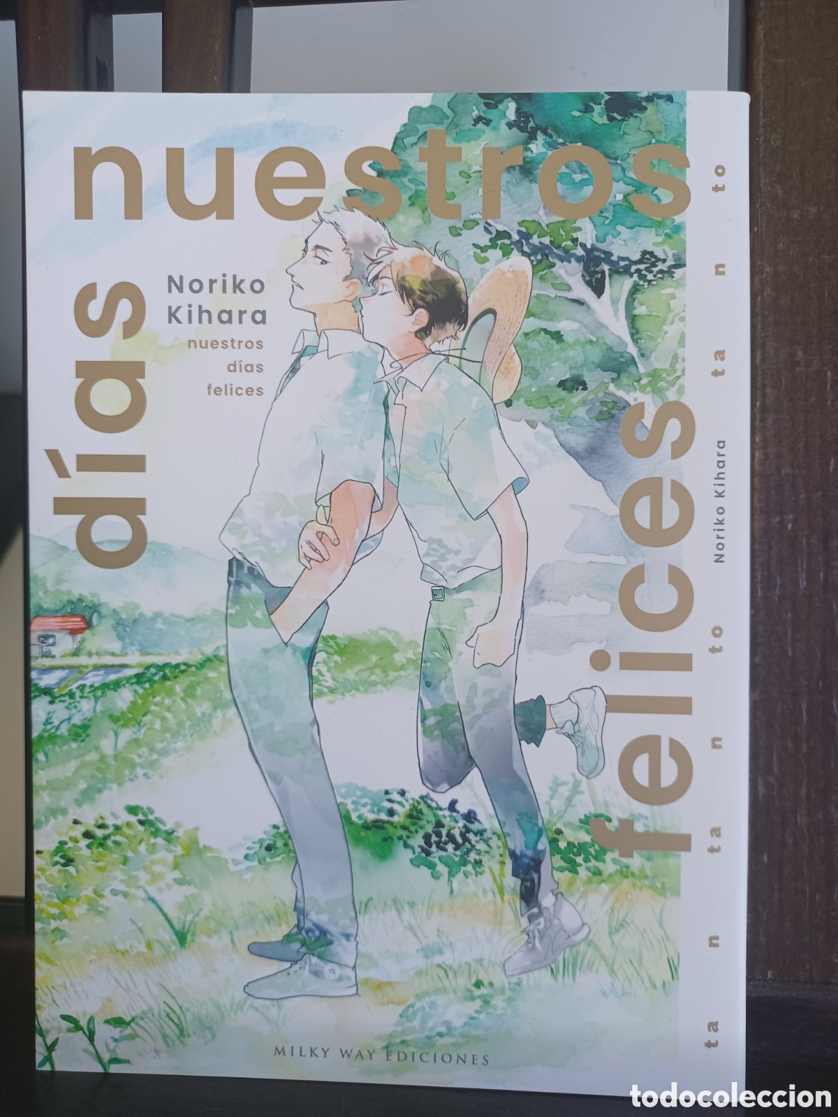 C&oacute;mics: Nuestros d&iacute;as felices/ Noriko Kihara/ Manga BL/ Milky Way/ NUEVO A ESTRENAR