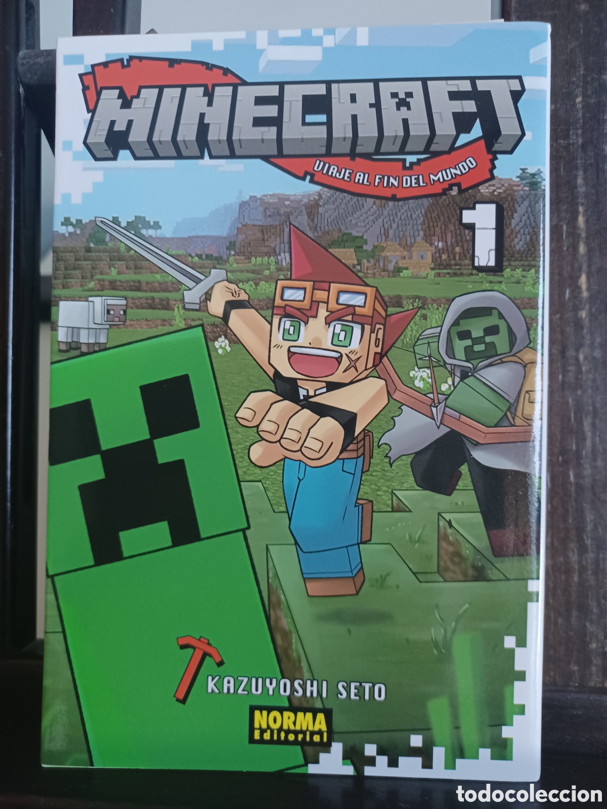 C&oacute;mics: Minecraft, viaje al fin del mundo 1/ Kazuyoshi Seto/ Norma/ NUEVO A ESTRENAR
