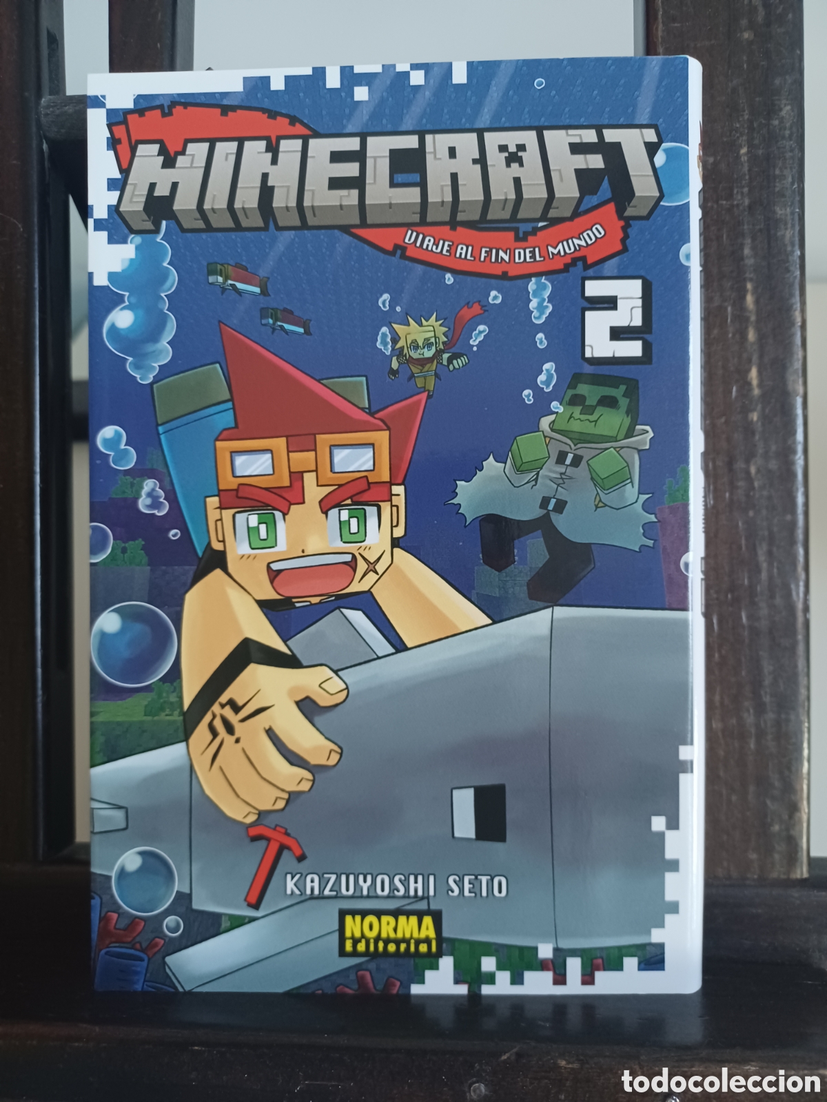 C&oacute;mics: Minecraft, viaje al fin del mundo 2/ Kazuyoshi Seto/ Kodomo/ Norma/ NUEVO A ESTRENAR