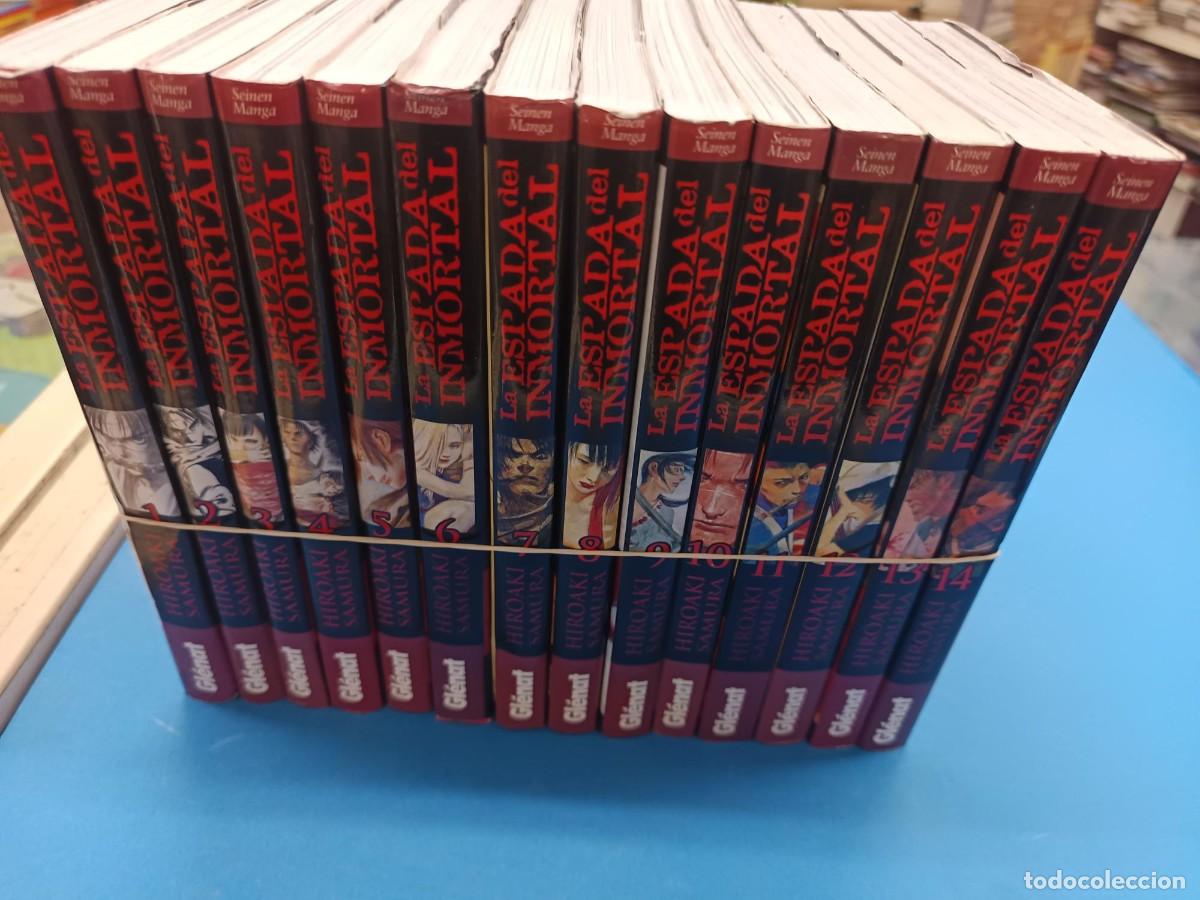 C&oacute;mics: COMIC MANGA LA ESPADA DEL INMORTAL DE HIROAKI SAMURA 14 TOMOS