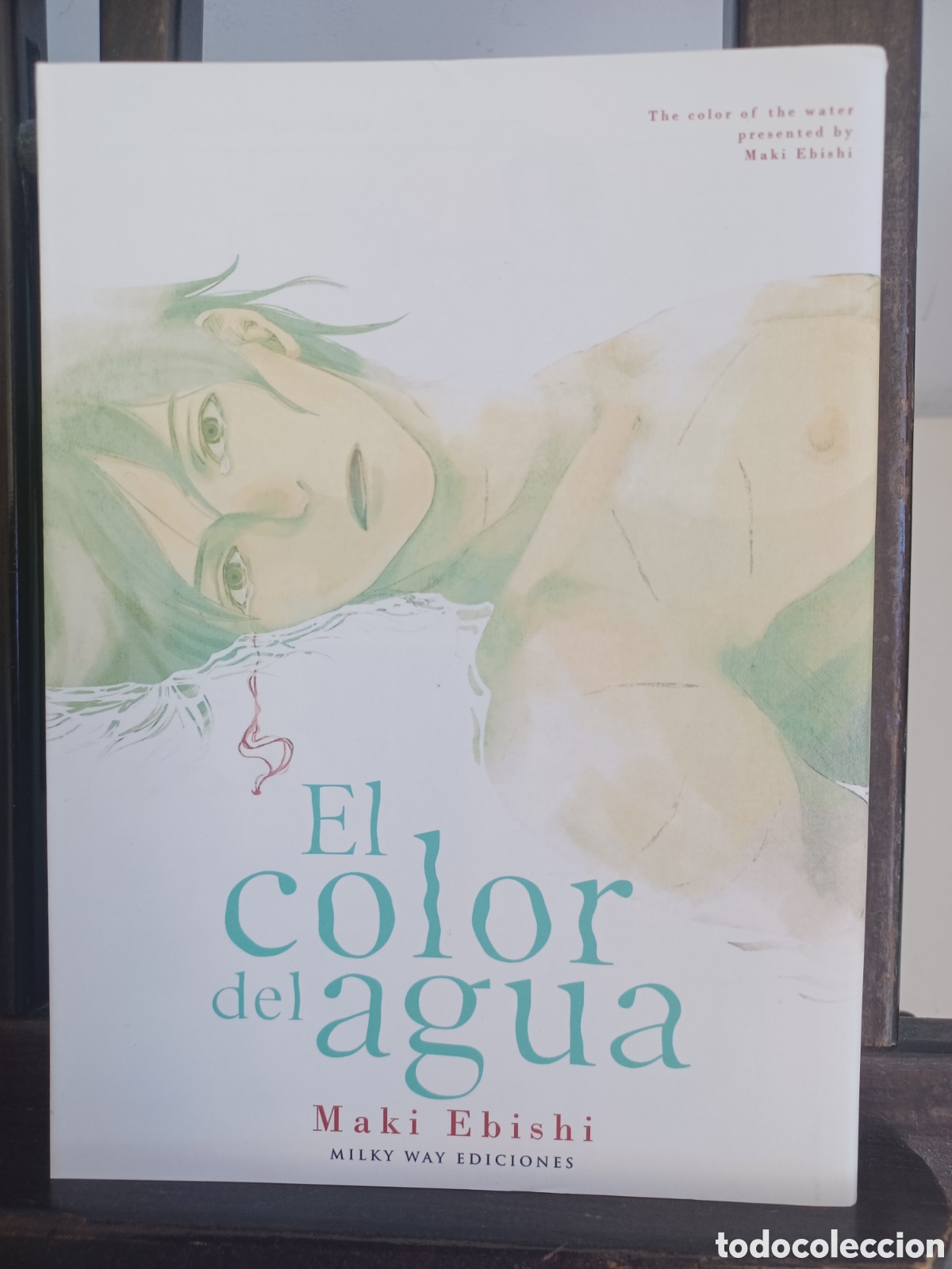 C&oacute;mics: El color del agua. Historia completa/ Maki Ebishi/ Manga BL/ Milky Way/ NUEVO A ESTRENAR