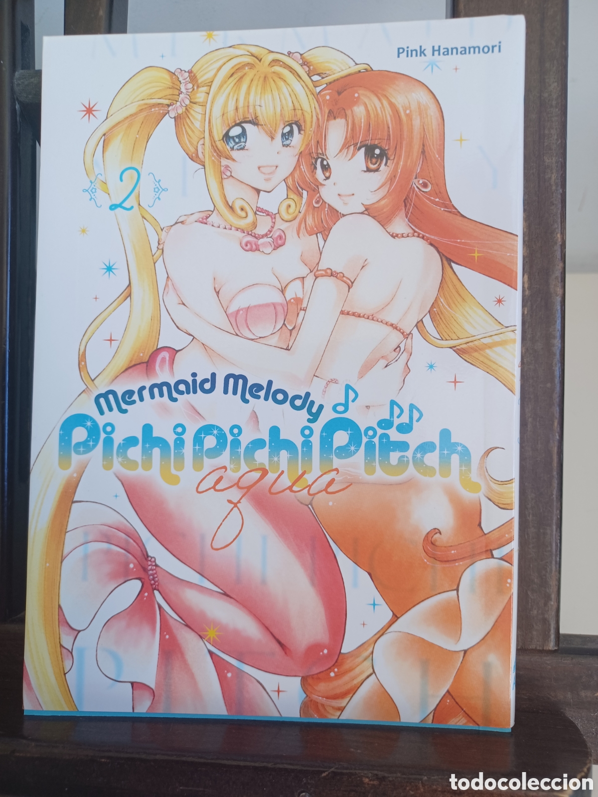 C&oacute;mics: Mermaid melody Pichi Pichi Pitch aqua 2/ Pink Hanamori/ Shōjo/ Arechi/ NUEVO A ESTRENAR