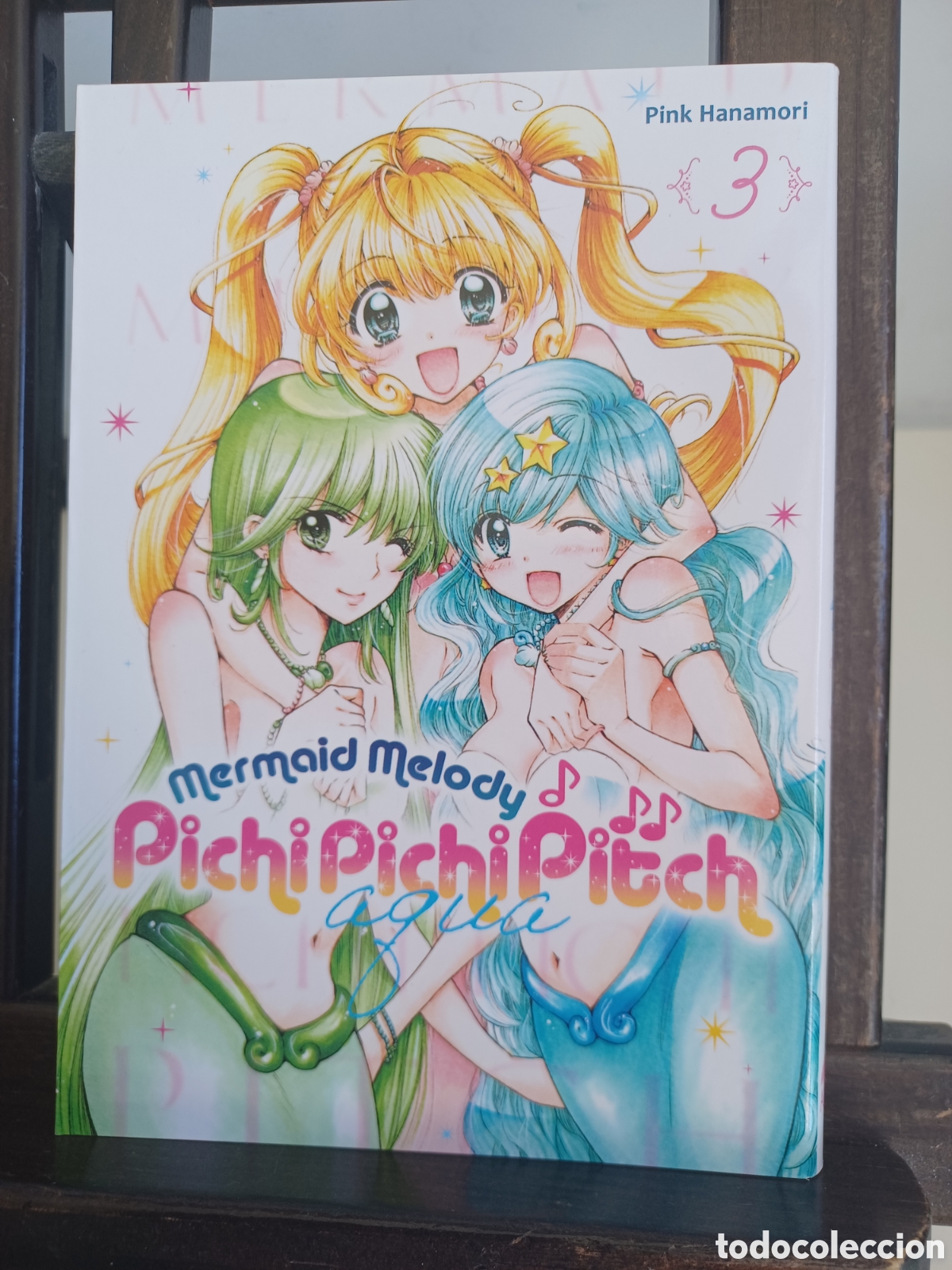 C&oacute;mics: Mermaid Melody Pichi Pichi Pitch aqua 3/ Pink Hanamori/ Shōjo/ Arechi/ NUEVO A ESTRENAR
