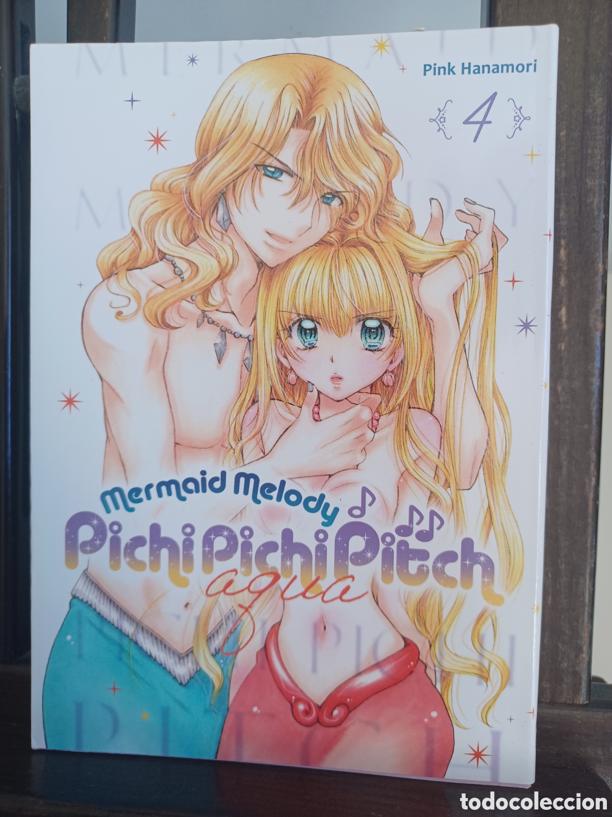C&oacute;mics: Mermaid Melody Pichi Pichi Pitch aqua 4/ Pink Hanamori/ Shōjo/ Arechi/ NUEVO A ESTRENAR