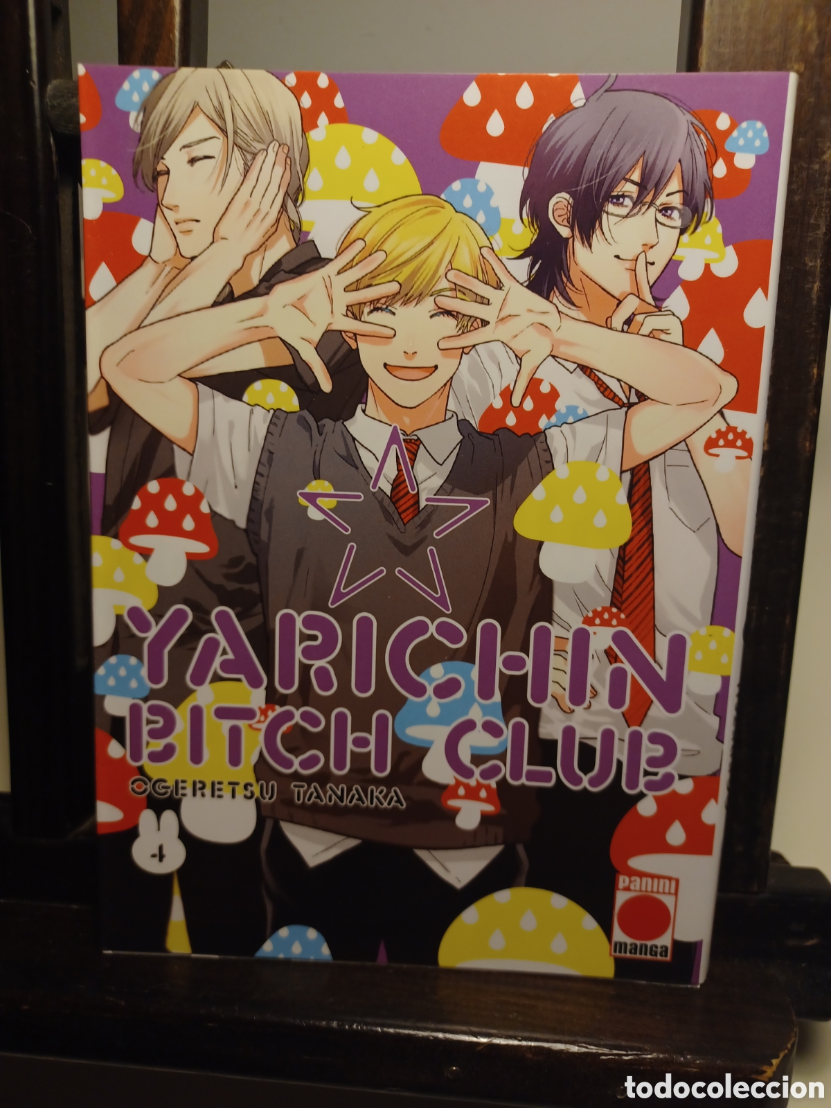 C&oacute;mics: Yarichin Bitch Club 4/ Ogerestsu Tanaka/ Manga BL/ Shōjo/ Arechi/ NUEVO A ESTRENAR