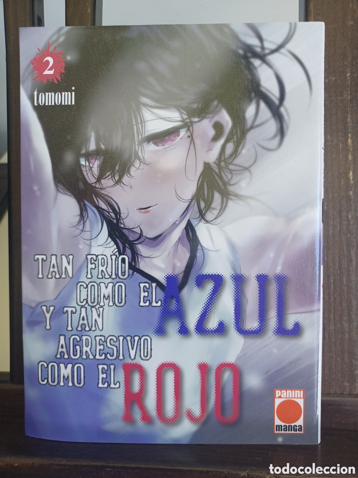 C&oacute;mics: Tan fr&iacute;o como el azul y tan agresivo como el rojo 2 de 10/ Tomomi/ Seinen/ Panini/ NUEVO A ESTRENAR