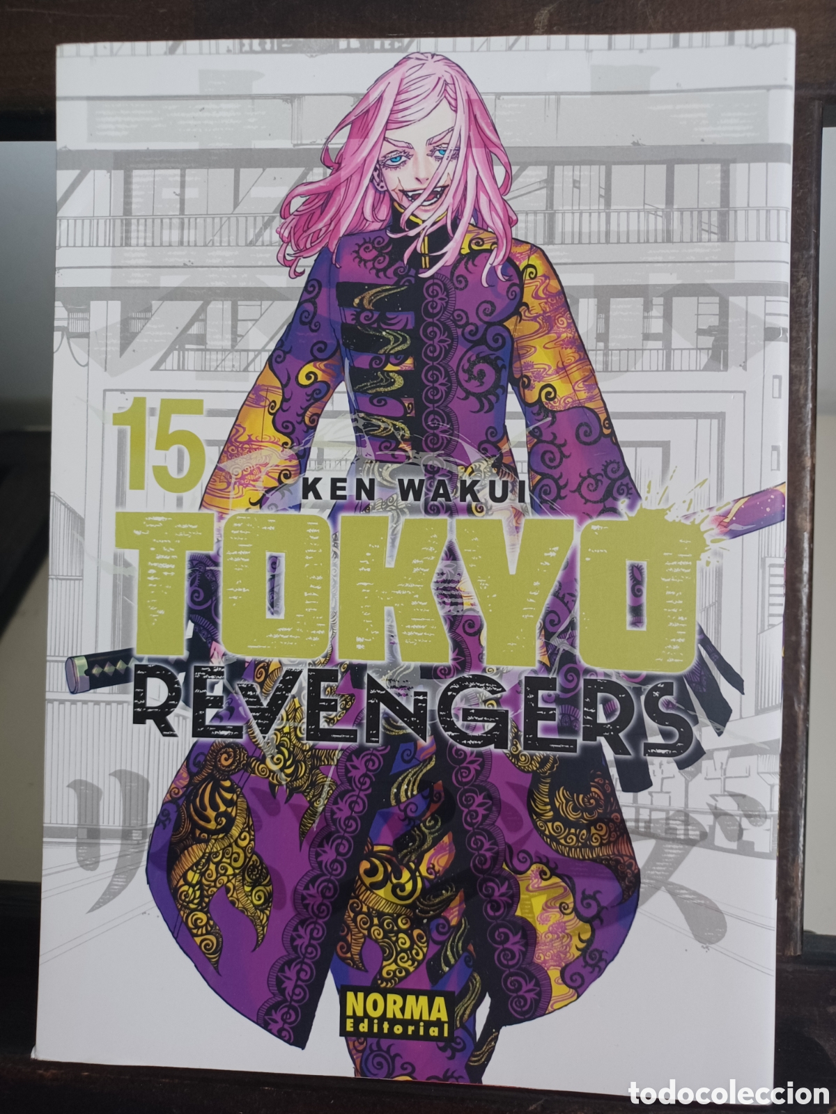 C&oacute;mics: Tokyo Revengers 15 de 16/ Ken Wakui/ Shonen/ Norma/ NUEVO A ESTRENAR