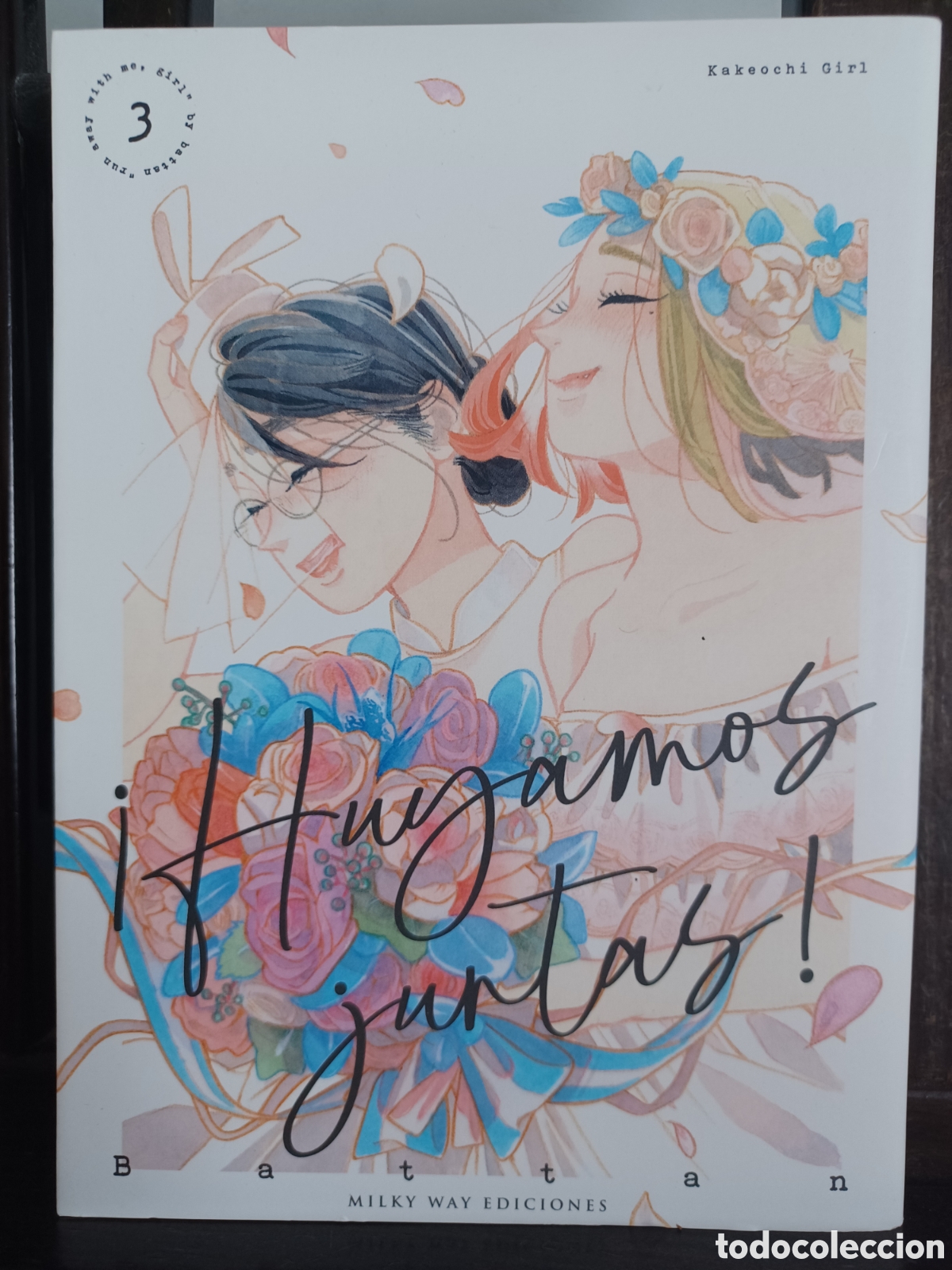 C&oacute;mics: &iexcl;Huyamos juntas! (Kakeochi Girl) 3 de 3/ Battan/ Yuri/ Milky Way/ NUEVO A ESTRENAR