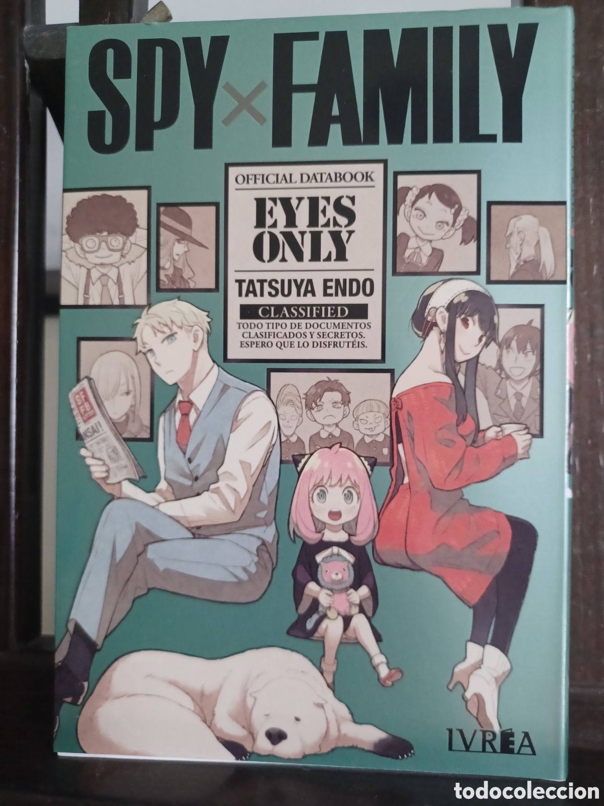 C&oacute;mics: Spy family. Eyes only. Official Data Book. Tomo &uacute;nico/ Tatsuya Endo/ Ivrea/ NUEVO A ESTRENAR