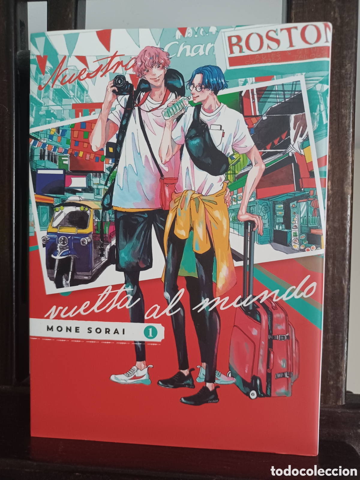 C&oacute;mics: Nuestra vuelta al mundo 1 de 7/ Mone Sorai/ Manga BL/ Arechi/ NUEVO A ESTRENAR