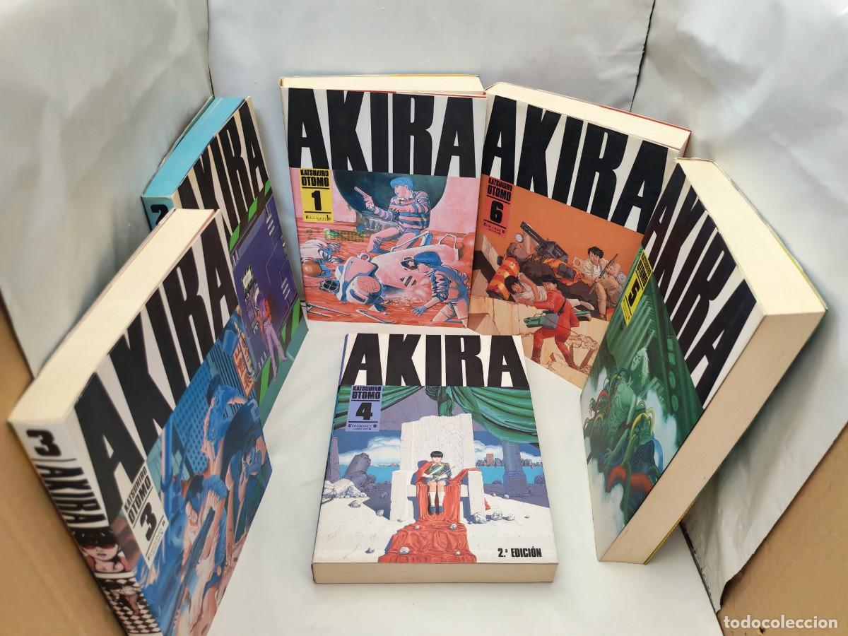 Comics: AKIRA. Edici&oacute;n original COMPLETA en formato 26 x 18 cms (6 TOMOS)