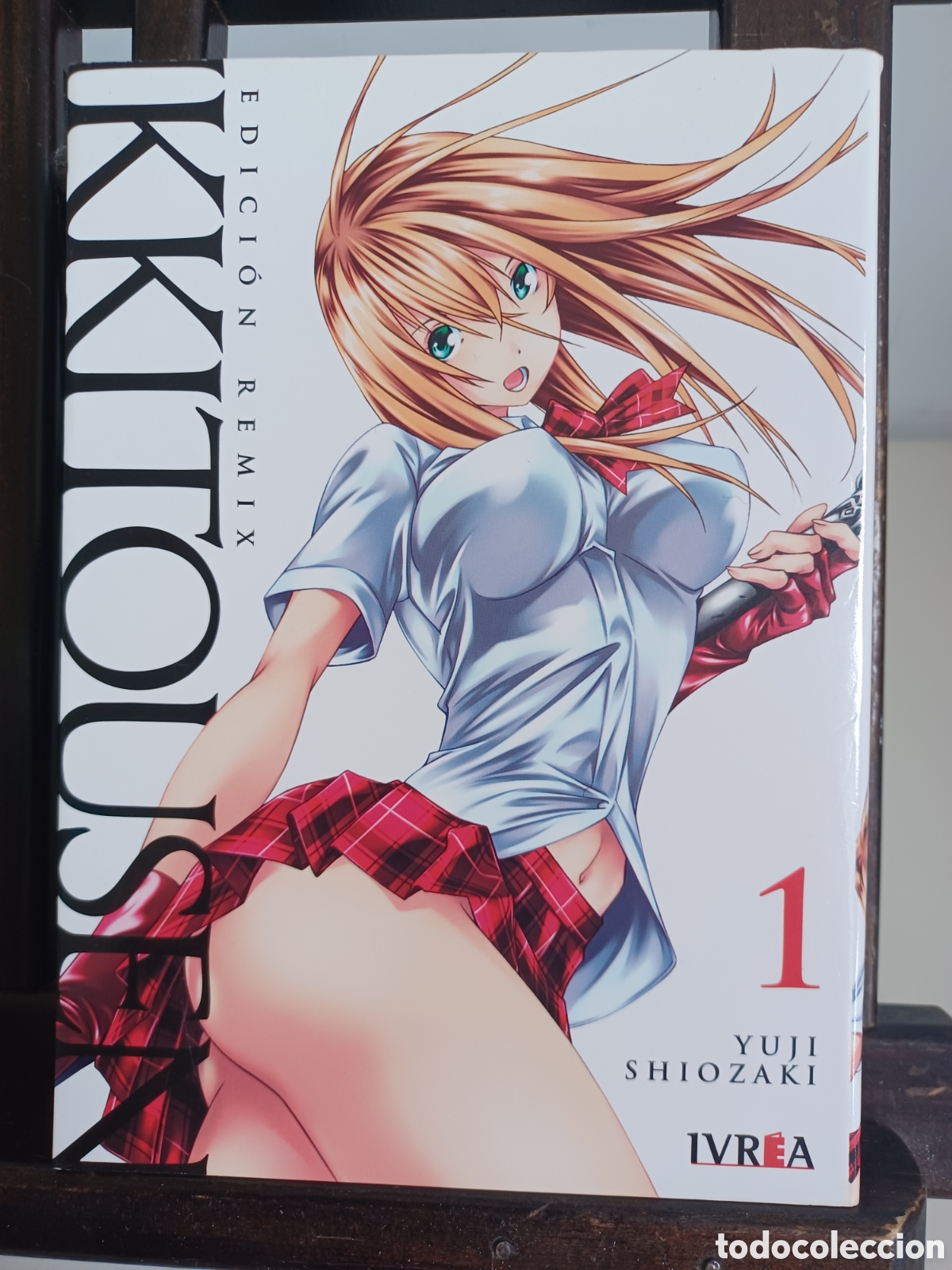 C&oacute;mics: Ikkitousen Edici&oacute;n Remix 1 de 8/ Yuji Shiozaki/ Seinen/ Manga/ NUEVO A ESTRENAR