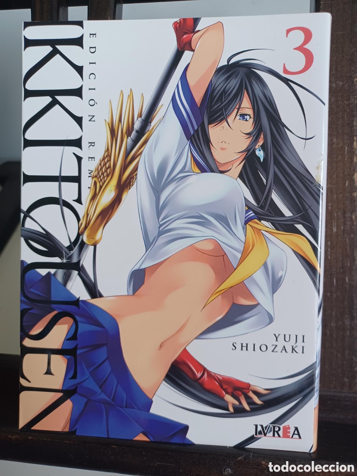 C&oacute;mics: Ikkitousen Edici&oacute;n Remix 3 de 8/ Yuji Shiozaki/ Seinen/ Ivrea/ NUEVO A ESTRENAR