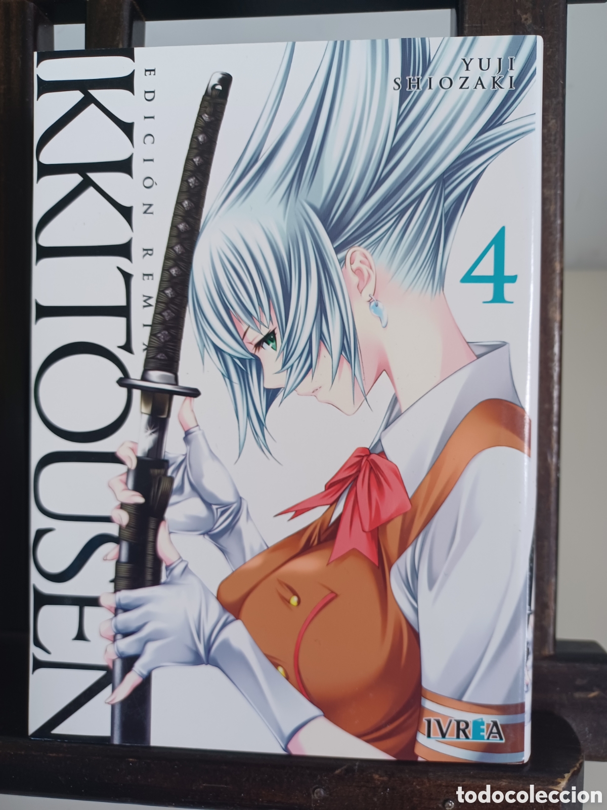 C&oacute;mics: Ikkitousen Edici&oacute;n Remix 4 de 8/ Yuji Shiozaki/ Seinen/ Ivrea/ NUEVO A ESTRENAR