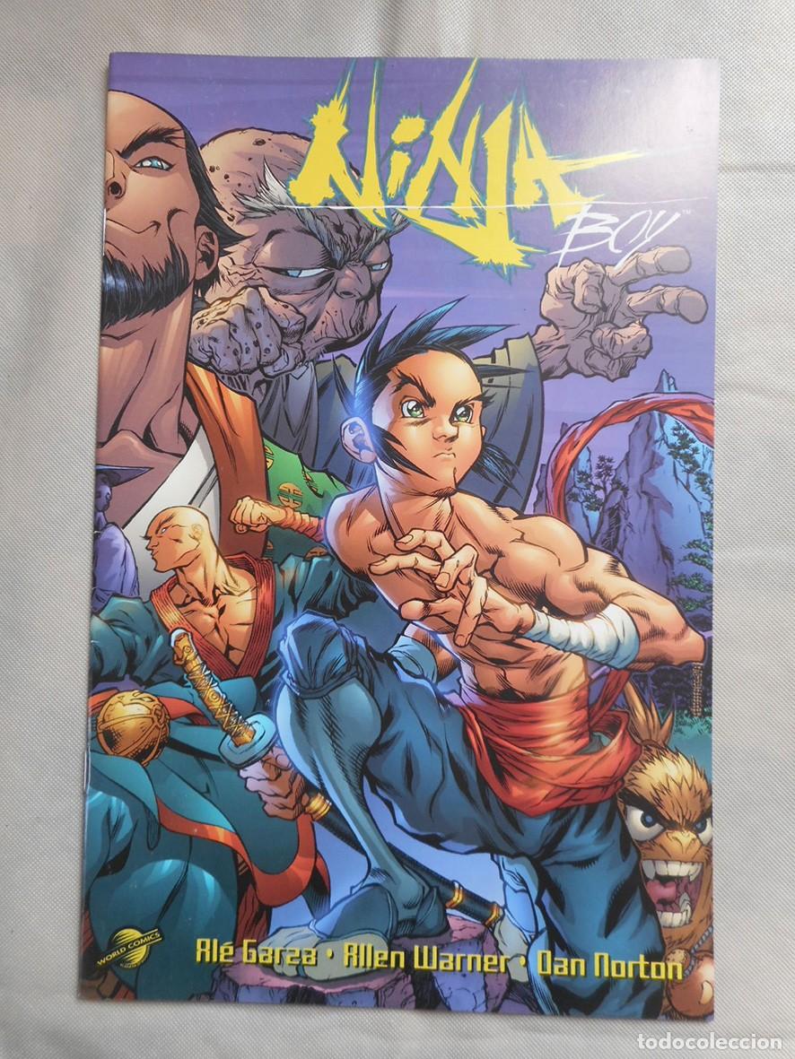 C&oacute;mics: NINJA BOY N&ordm;1 (PLANETA-NOVIEMBRE 2002) ALLEN WARNER - AL&Eacute; GARZA