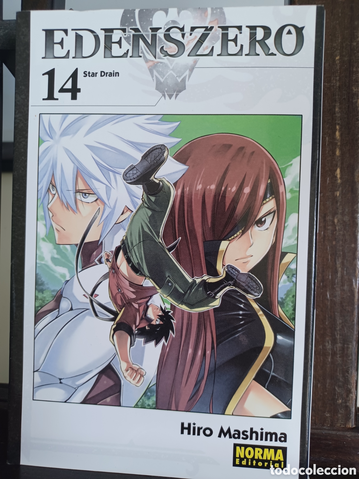 C&oacute;mics: Edens Zero 14 de 33 Star Drain/ Hiro Mashima/ Shonen/ Norma/ NUEVO A ESTRENAR