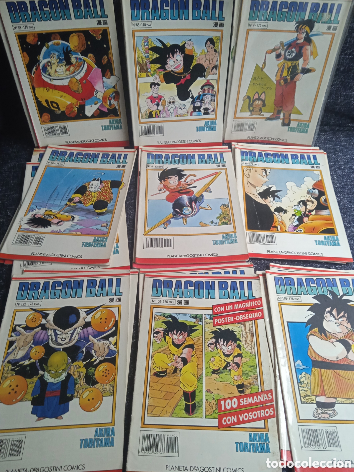 C&oacute;mics: DRAGON BALL. SERIE BLANCA - LOTE 23 EJEMPLARES -ED. PLANETA - COMIC MANGA