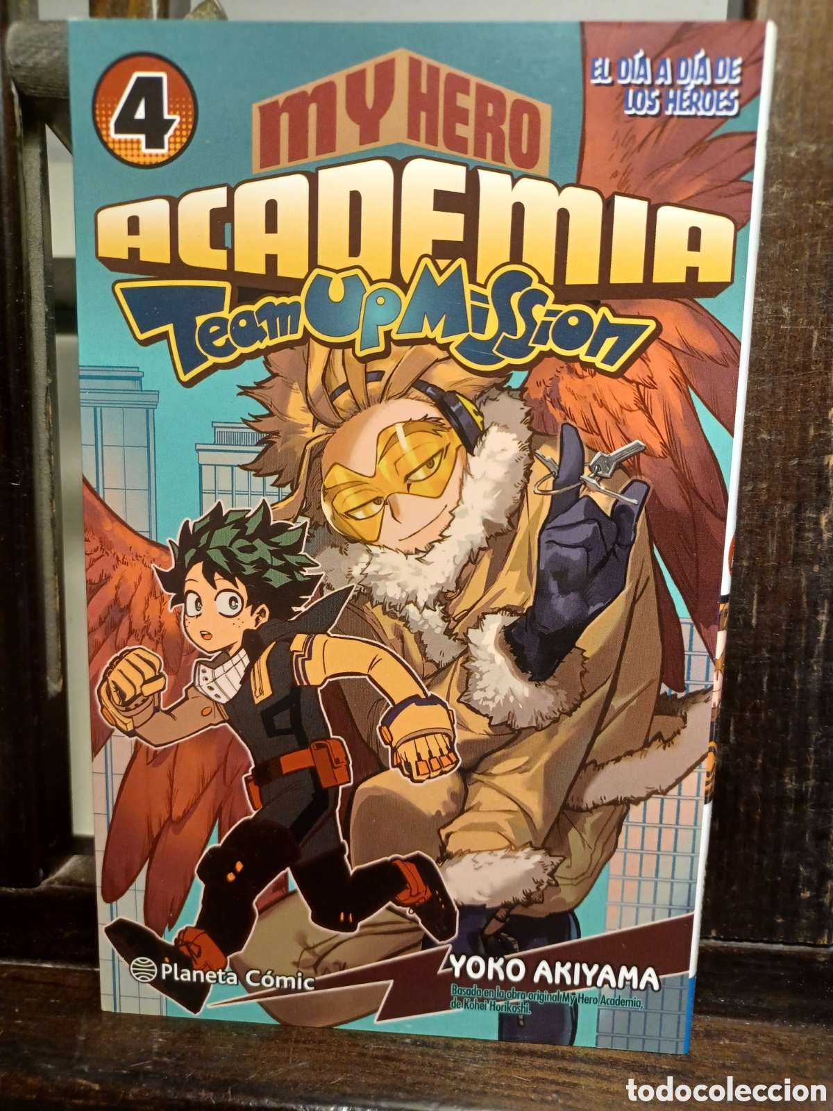 C&oacute;mics: My hero academia: team up mission 4 de 8/ Yoko Akiyama/ Shonen/ Planeta/ NUEVO A ESTRENAR