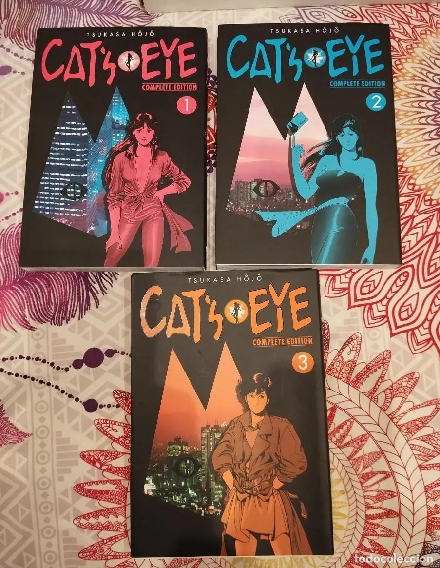 C&oacute;mics: CATS EYE 1,2,3 COMPLETE EDITION MANGA